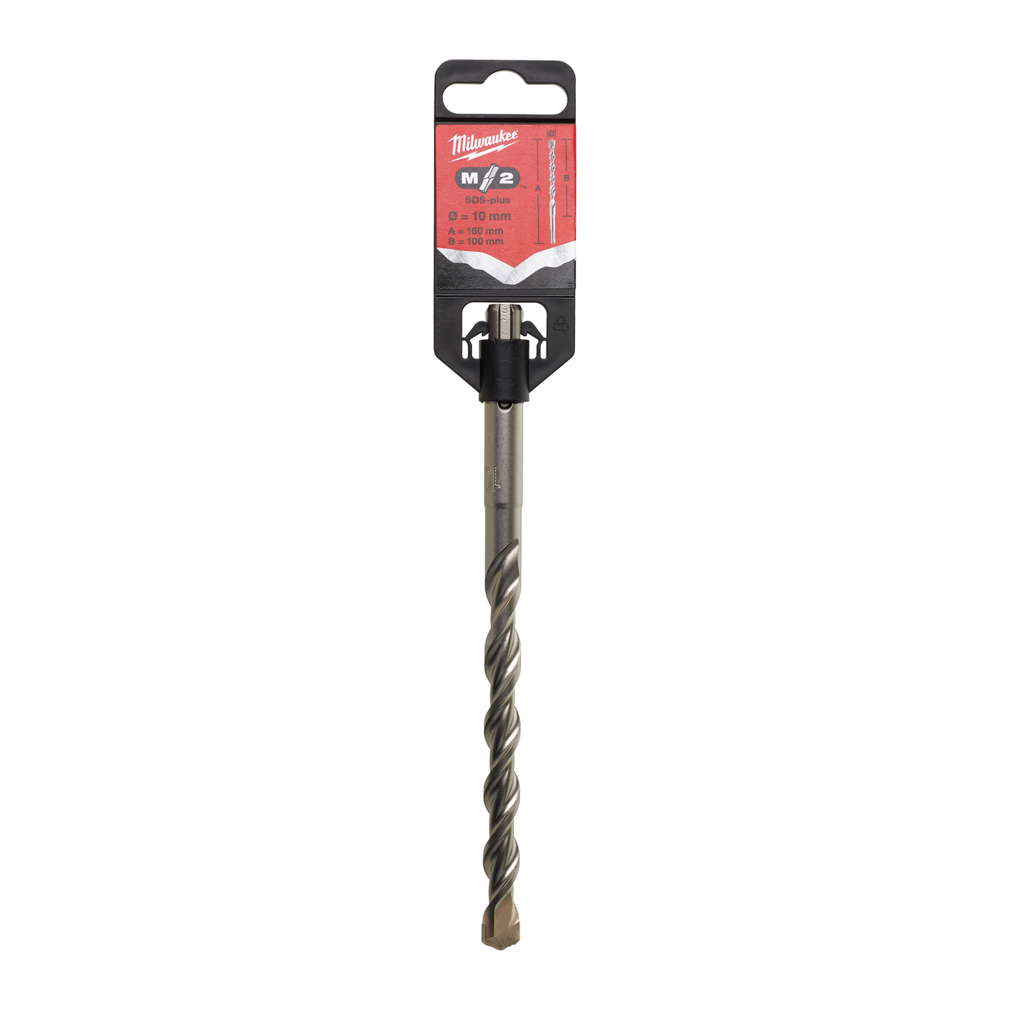 HAMMARBORR MILWAUKEE SDS+ M2 10X160MM