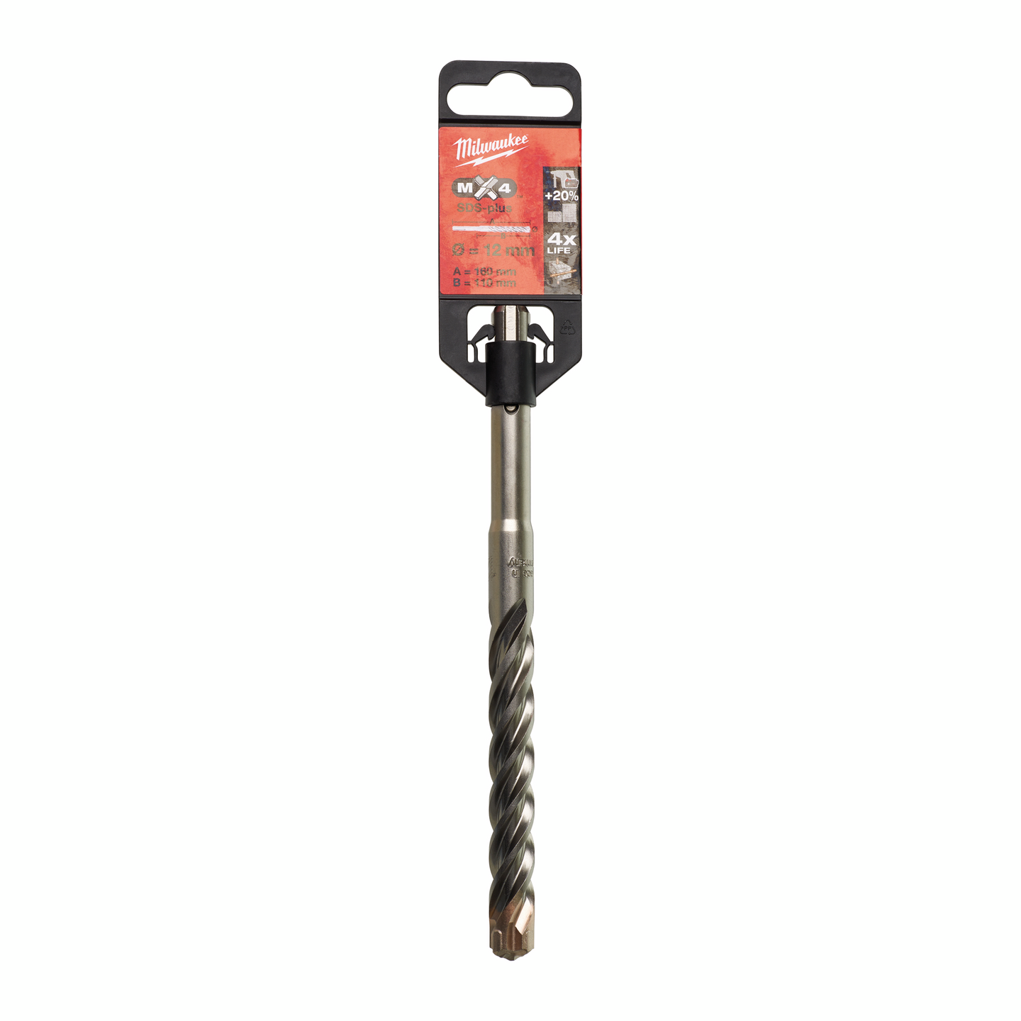 HAMMARBORR MILWAUKEE SDS+ MX4 12X160MM