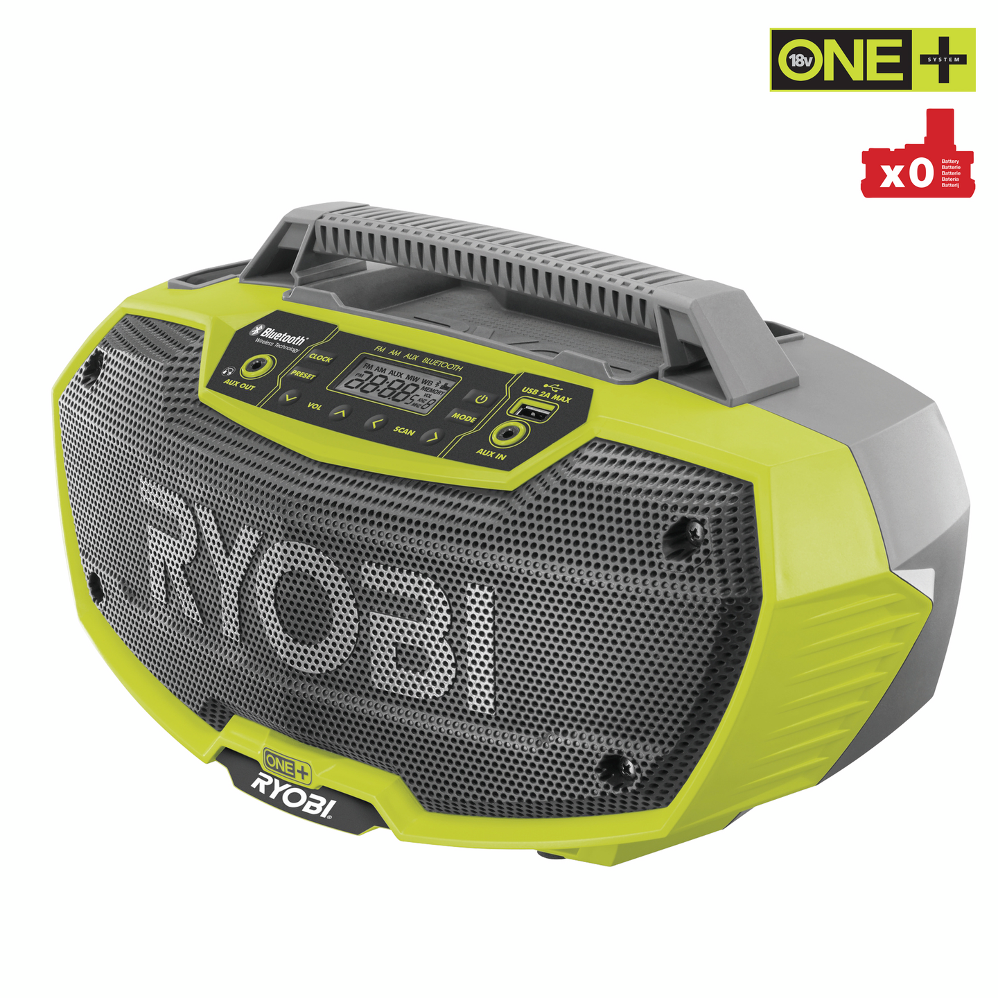ARBETSRADIO R18RH-0 ENDAST MASKIN RYOBI