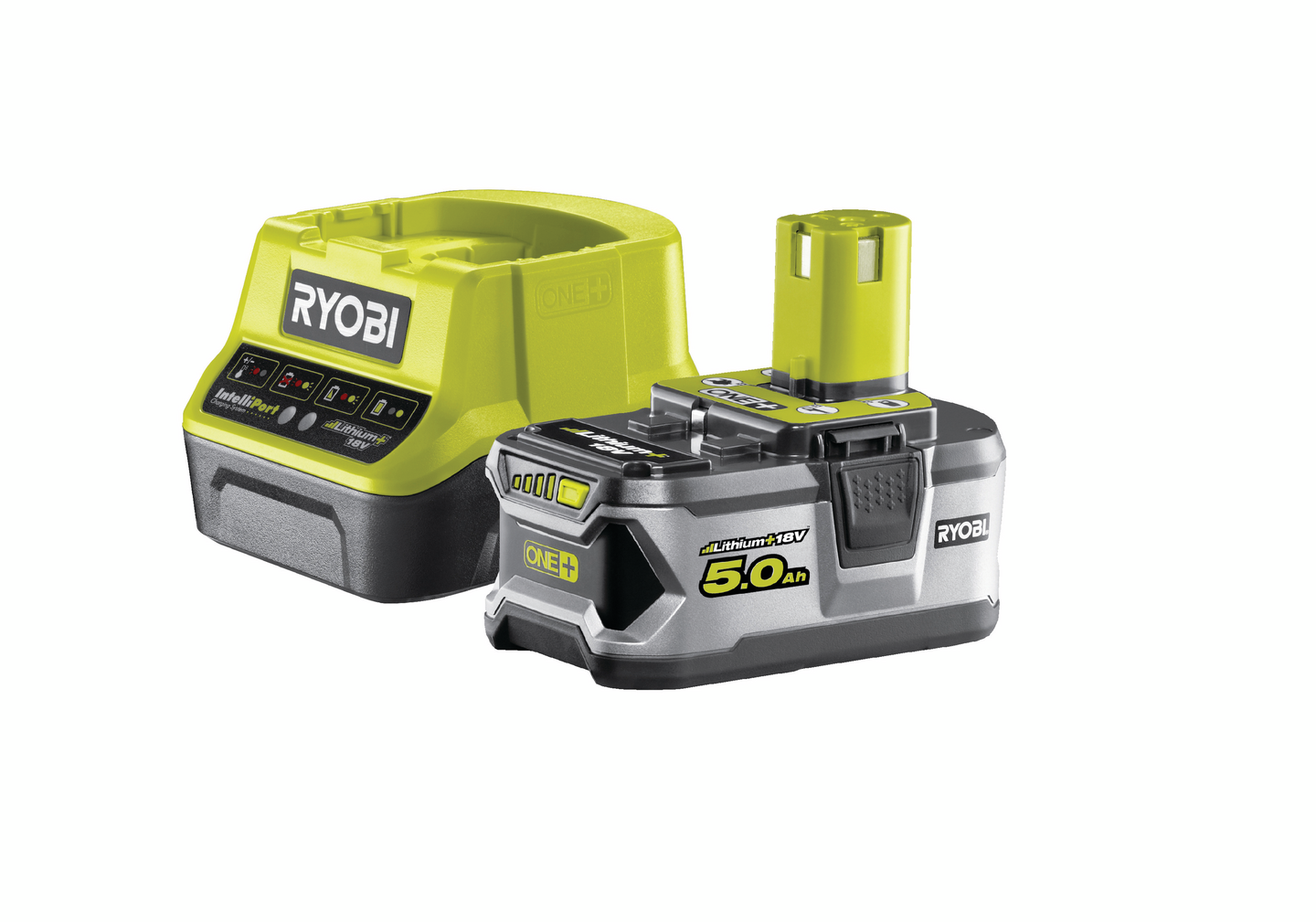 BATTERI 18V + LADDARE RYOBI RC18120-150