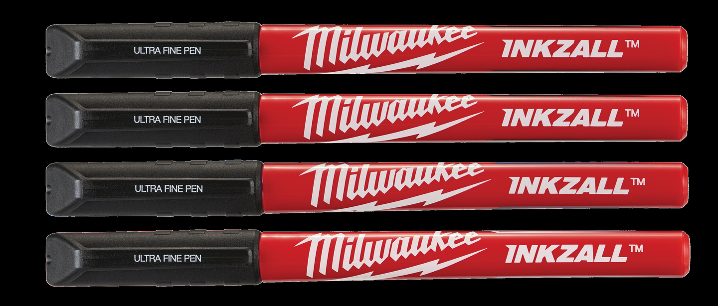 PENNA MILWAUKEE INKZALL TUNN SPETS SVART, 4ST