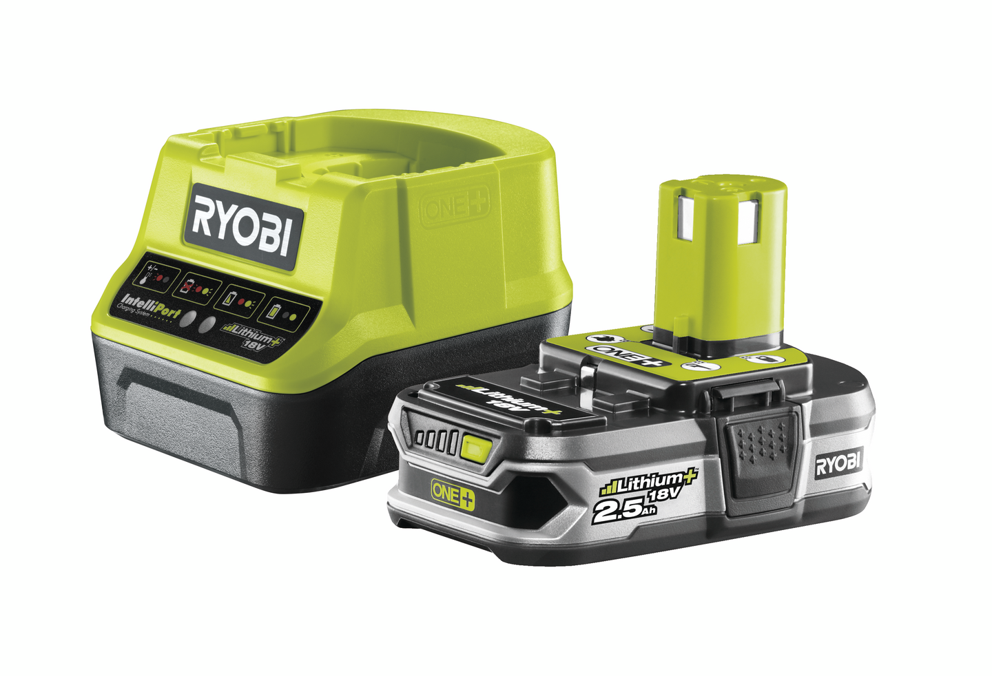 BATTERI + LADDARE RC18120 18V RBPK3640D5A + LADDARE RYOBI