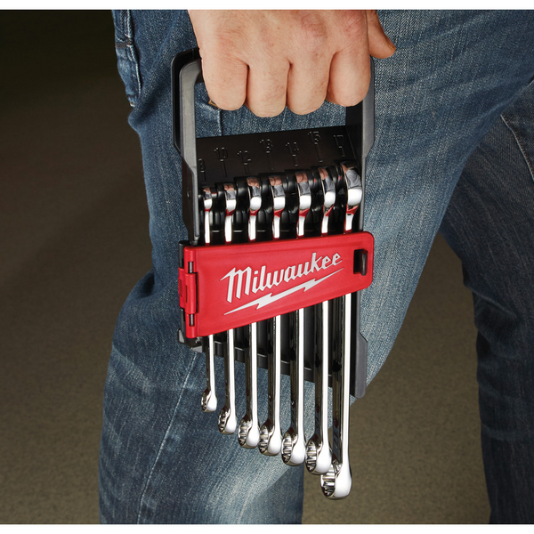 KOMBINYCKELSATS MILWAUKEE METRISK 7DEL