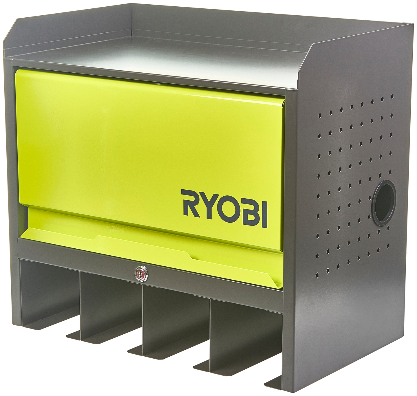 Työkalukaappi Ryobi RHWS-01 ONE+-koneille lukittava 430x282x483mm