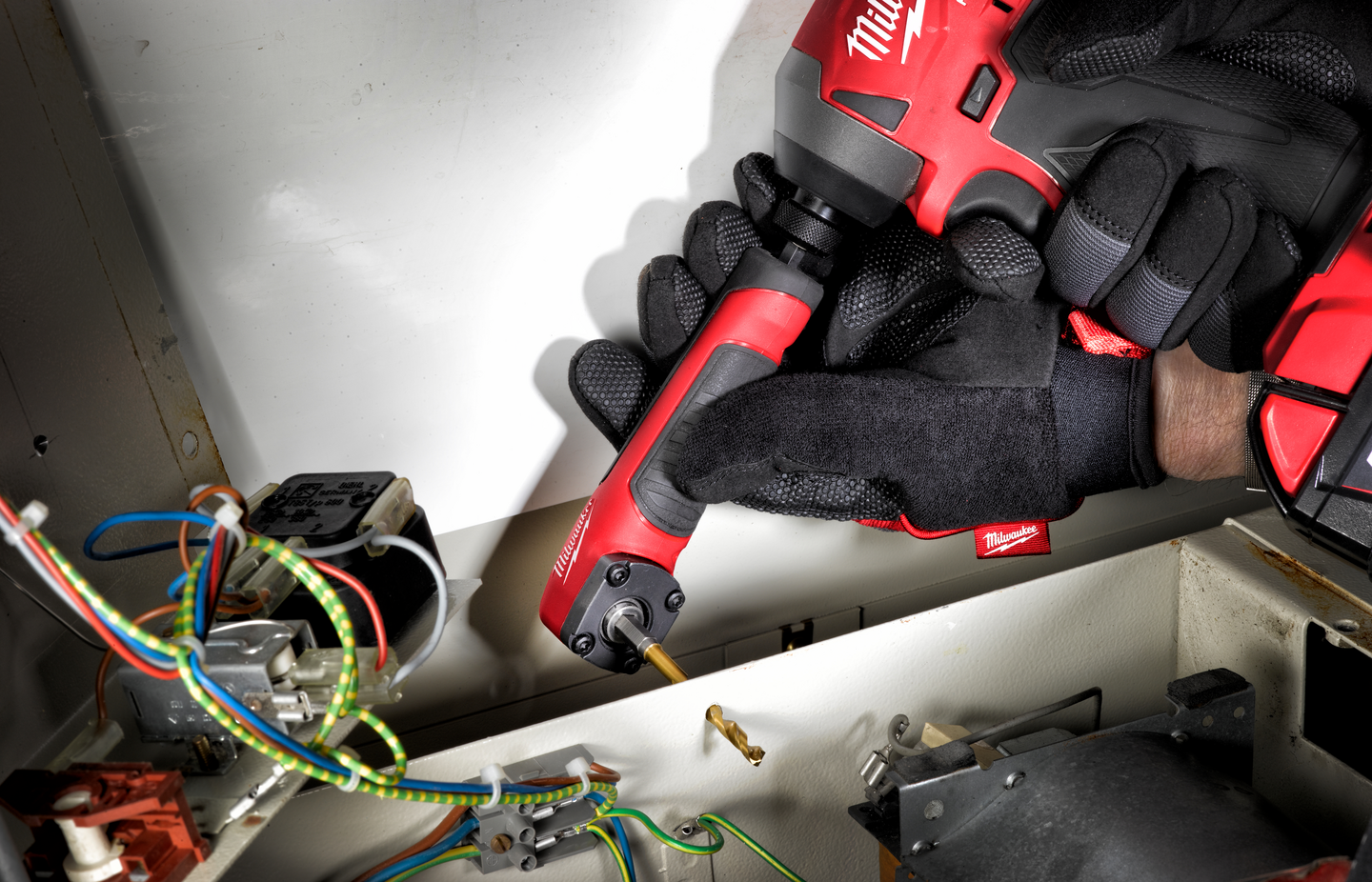 VINKELBITSHÅLLARE MILWAUKEE SHOCKWAVE, MED 10 BITS