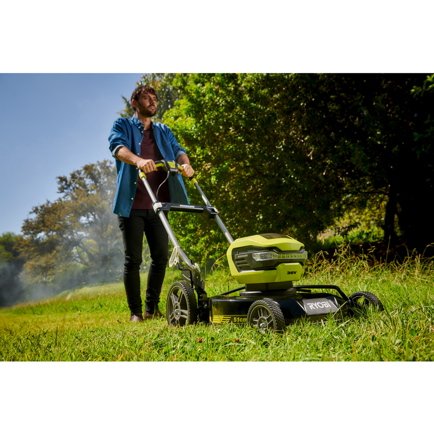 GRÄSKLIPPARE RY36LMMX51A-140 36V