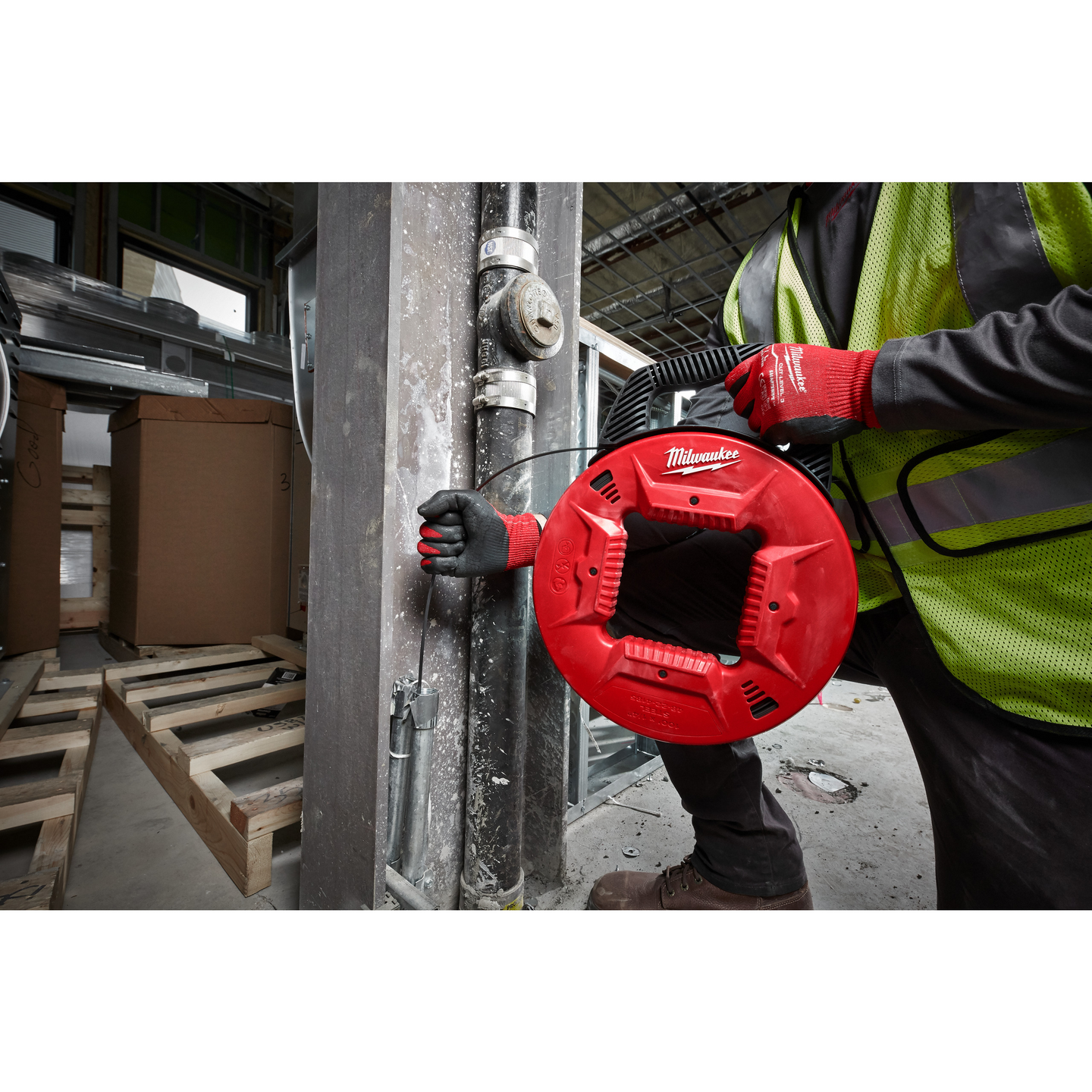 DRAGFJÄDER MILWAUKEE STÅLBAND 15M