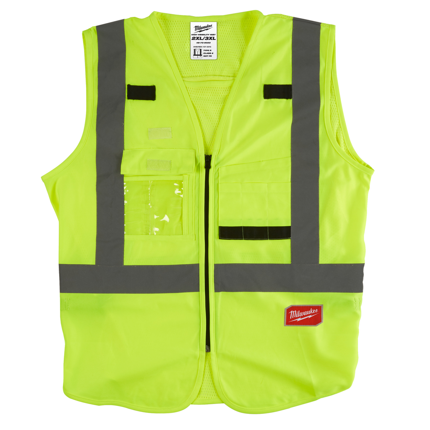 SÄKERHETSVÄST MILWAUKEE HI-VIS GUL L/XL