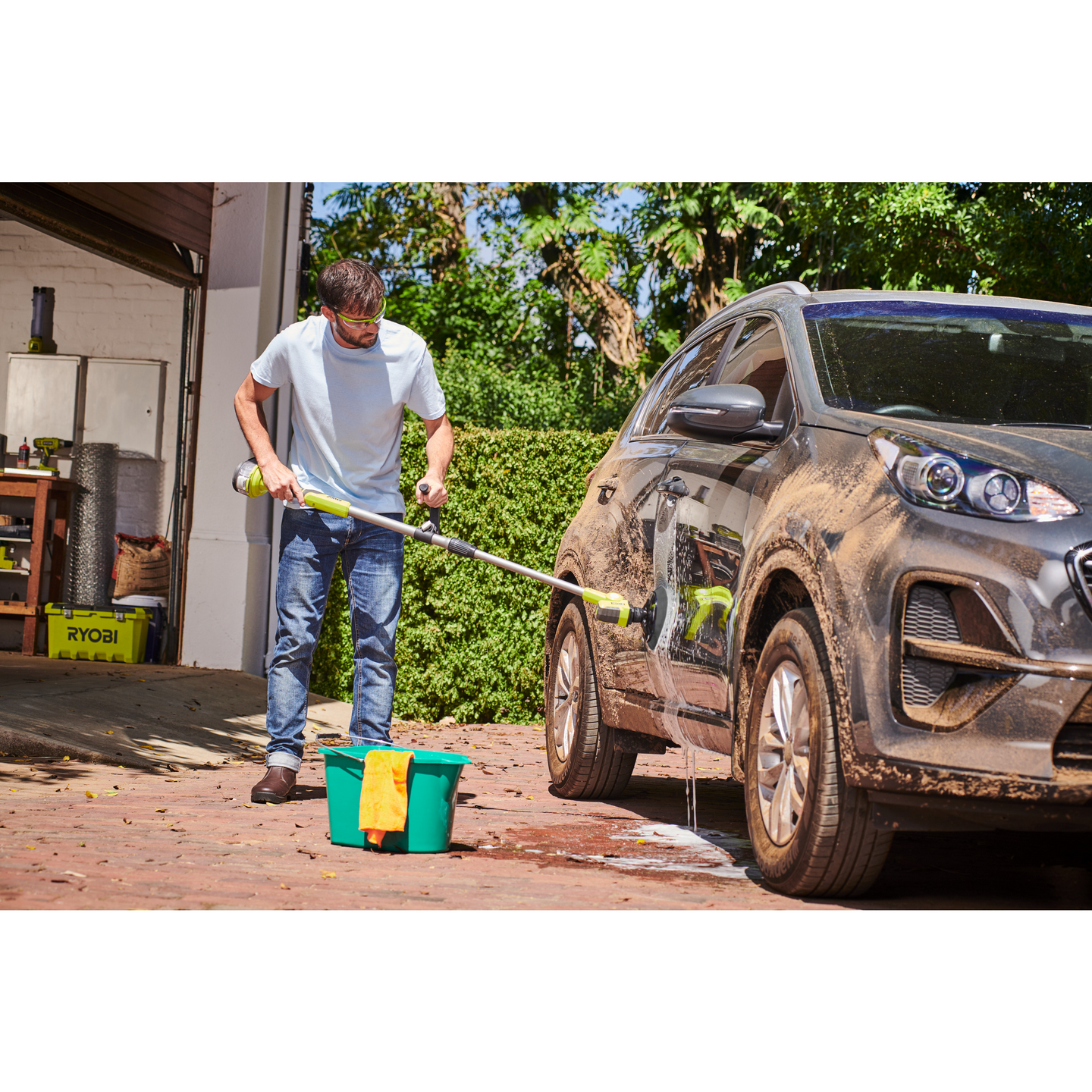 RENGÖRNINGSBORSTE RYOBI R18TPS-120G