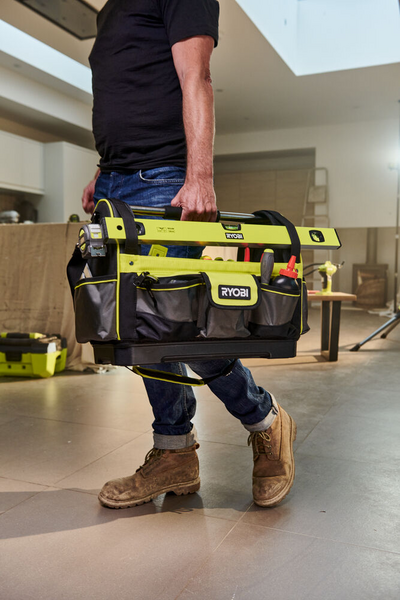 VÄSKA RYOBI LARGERSSLOT1 ÖPPEN