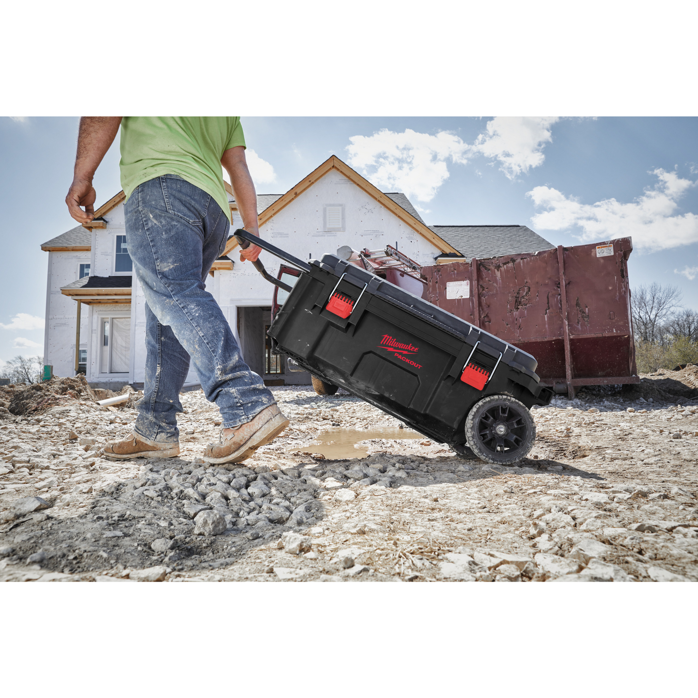 VERKTYGSLÅDA MILWAUKEE PÅ HJUL PACKOUT