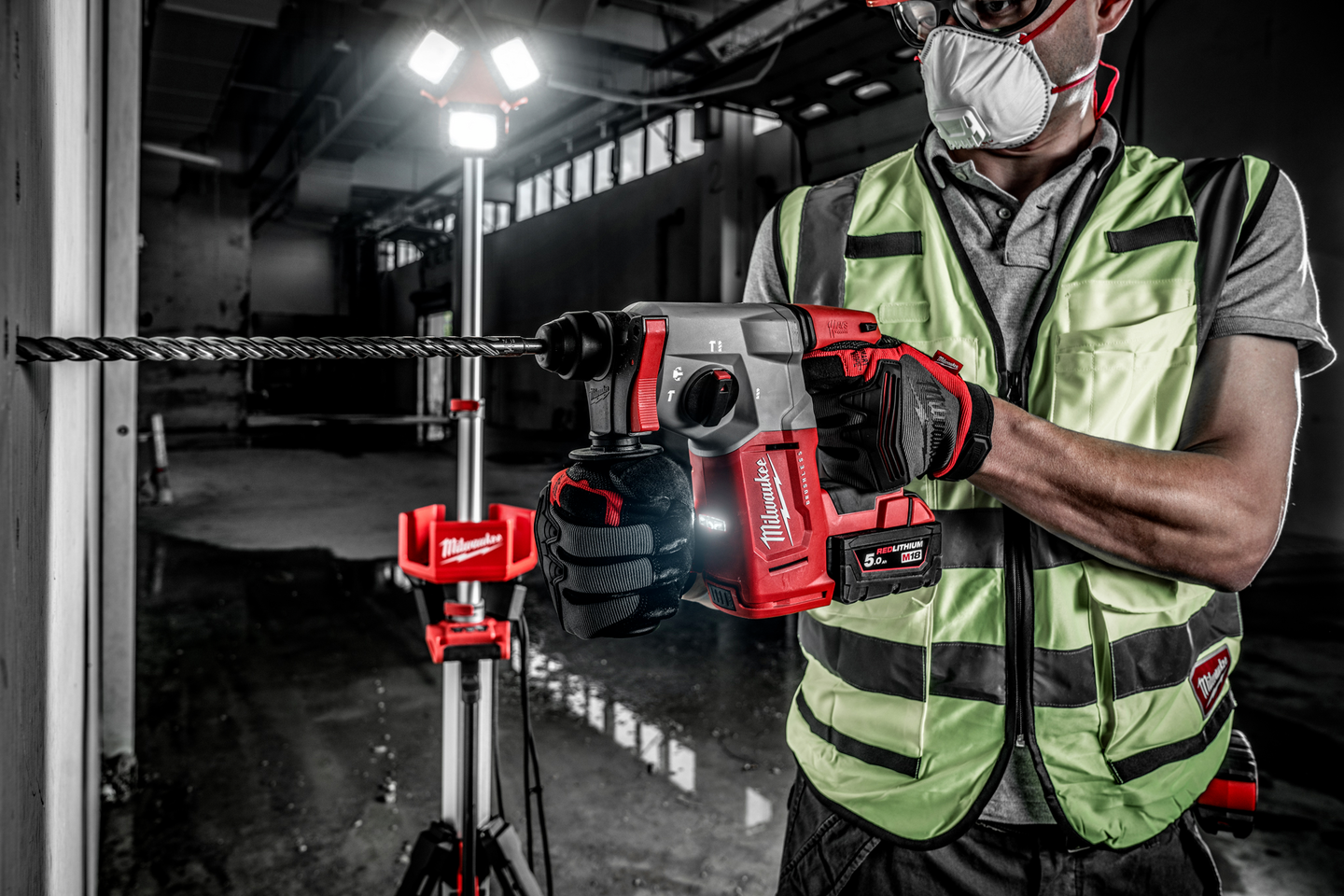 BORRHAMMARE MILWAUKEE M18 BLH-0