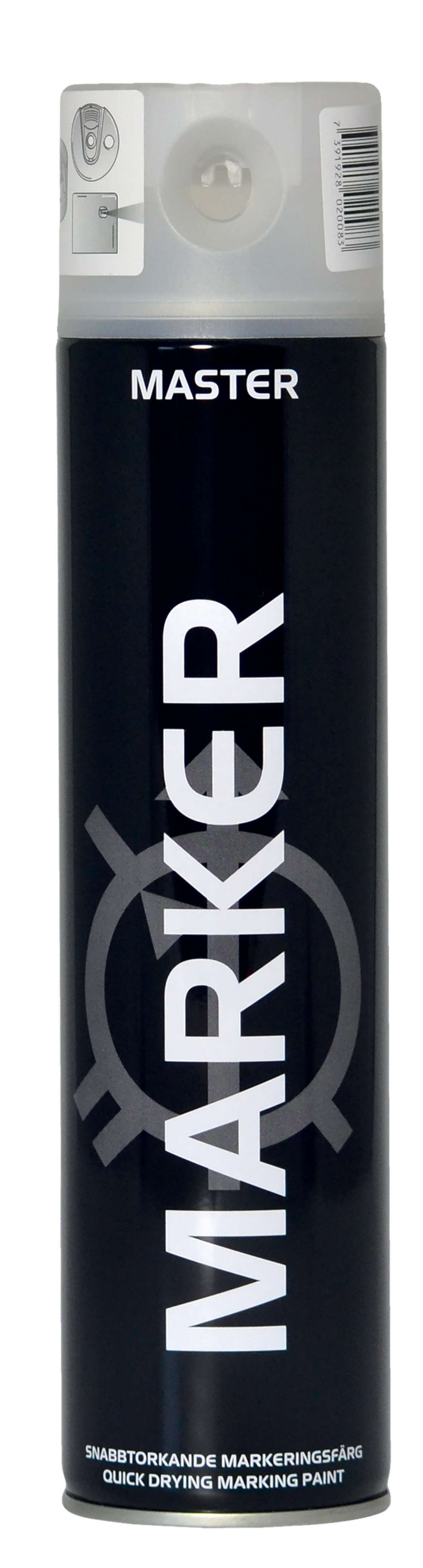 MARKERINGSFÄRG KLARLACK 600ML MASTER MARKÖR SPRAY