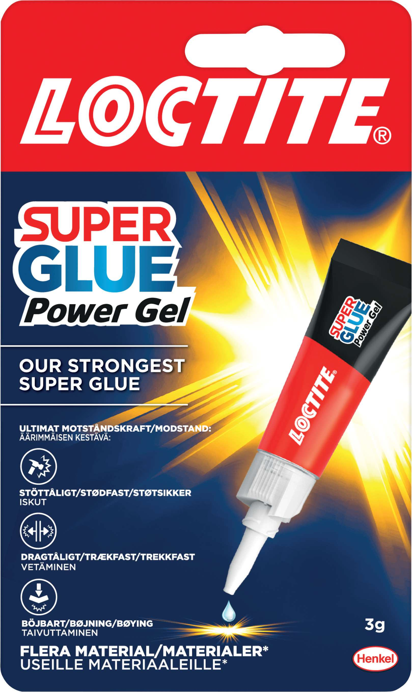 SUPERLIM POWER FLEX GEL 3G LOCTITE