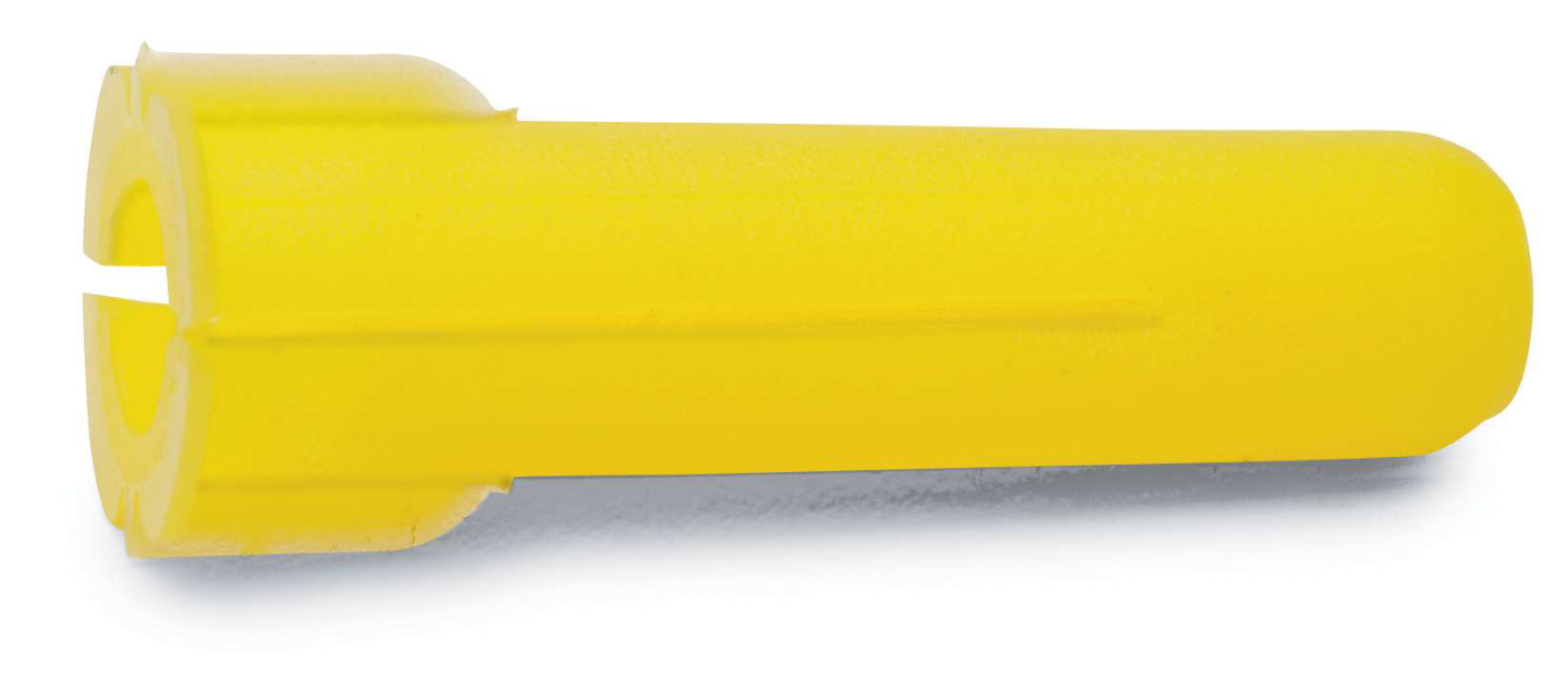 PLASTPLUGG FAST 287161 GUL+SKRUV 10