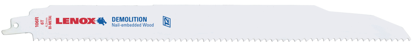 TIGERSÅGBLAD  106R 6TPI 300MM