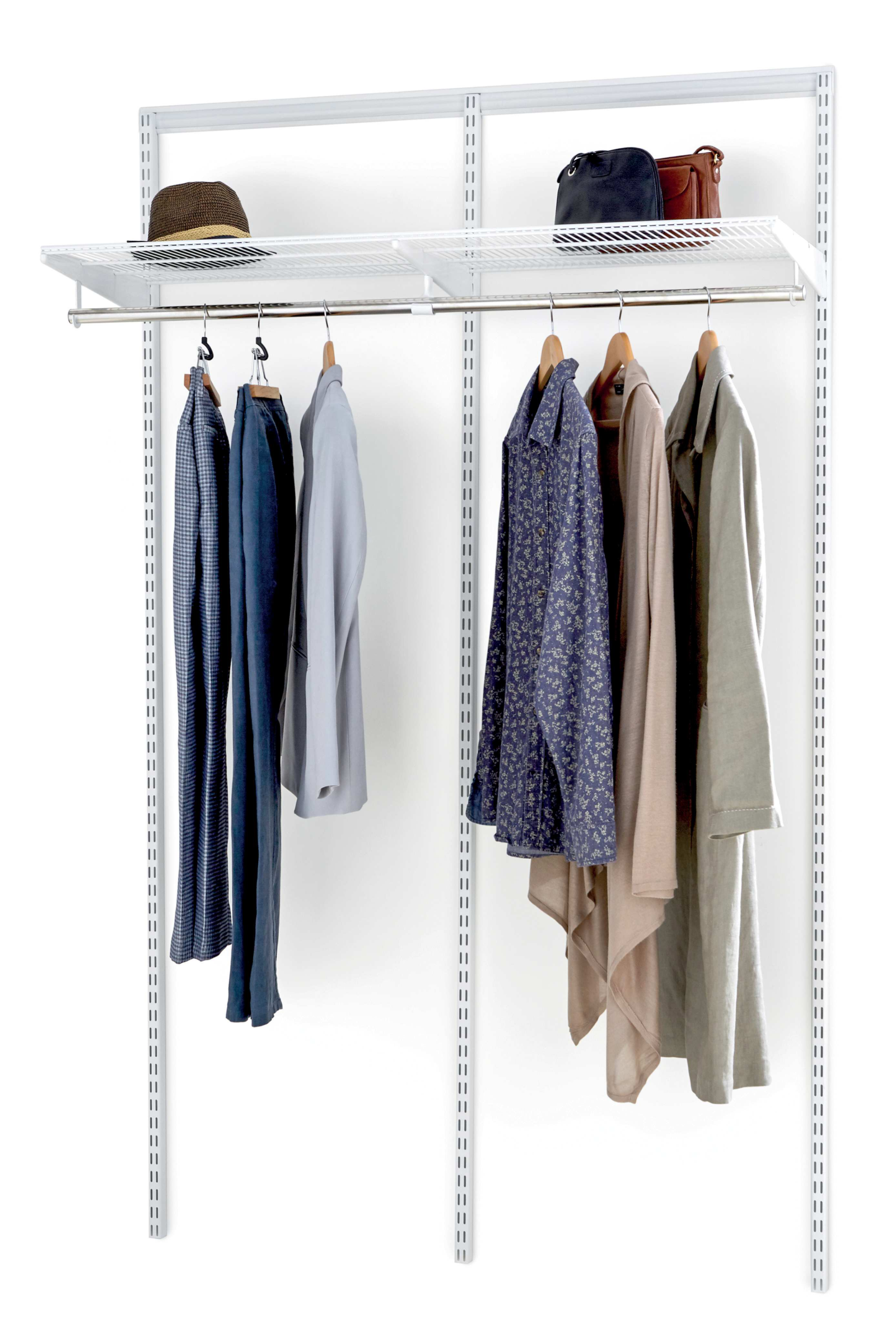 HYLLSYSTEM ELFA STARTER KIT 2SEKTION VIT ELFA 472610