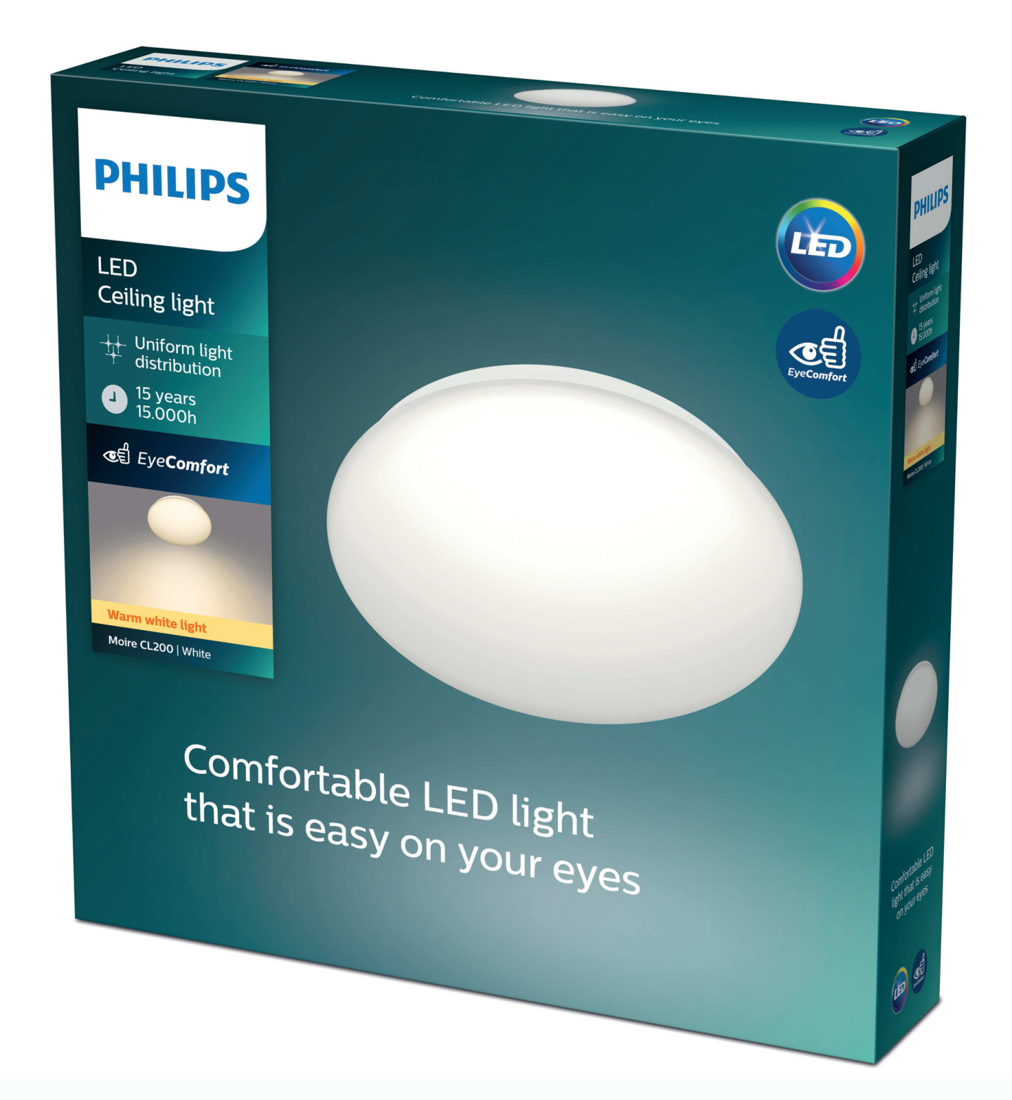 Kattovalaisin Philips CL200 17W 1700lm 2700K led IP20
