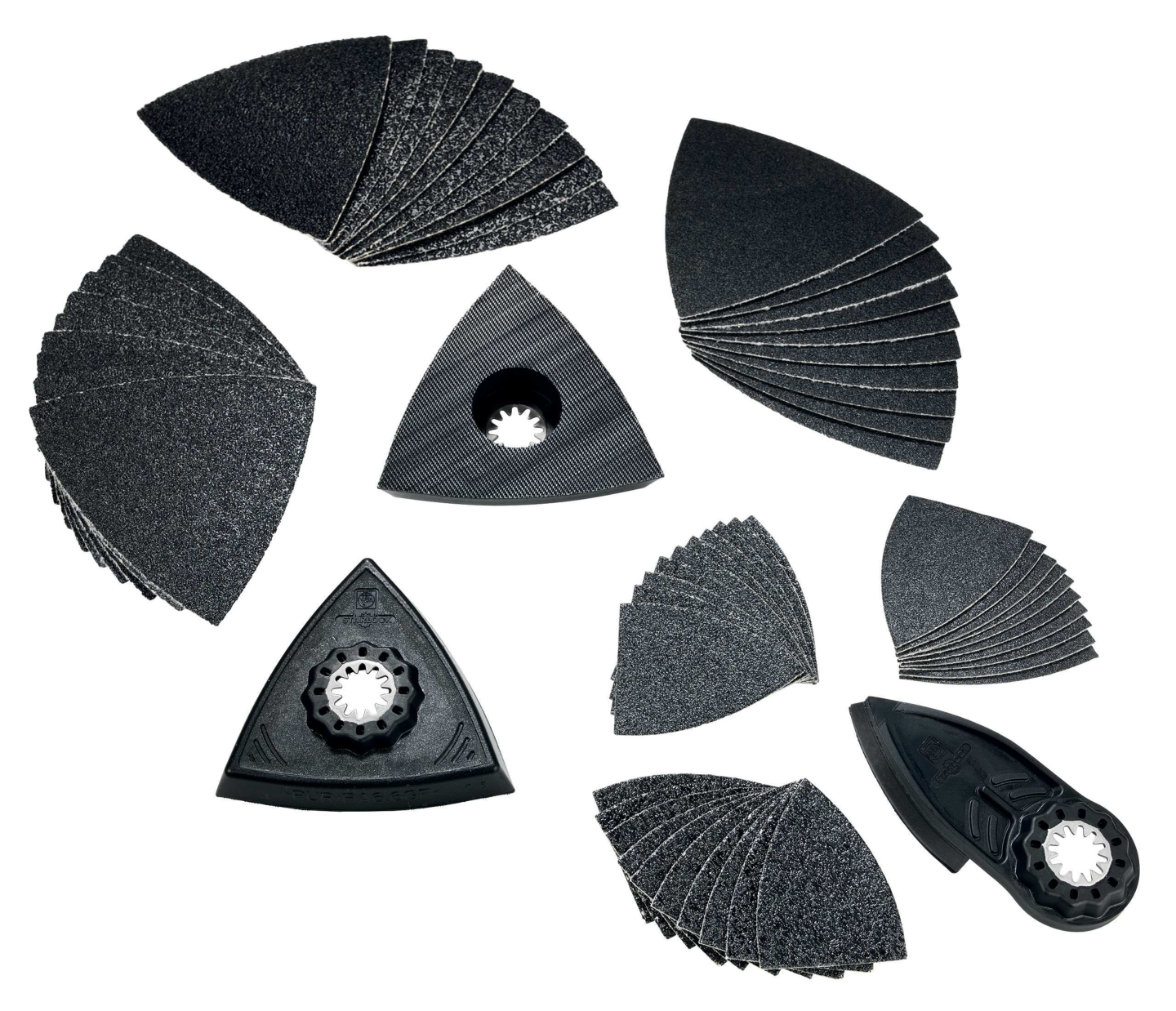 Monitoimikoneen teräsarja FEIN Best of Sanding SL 63 kpl