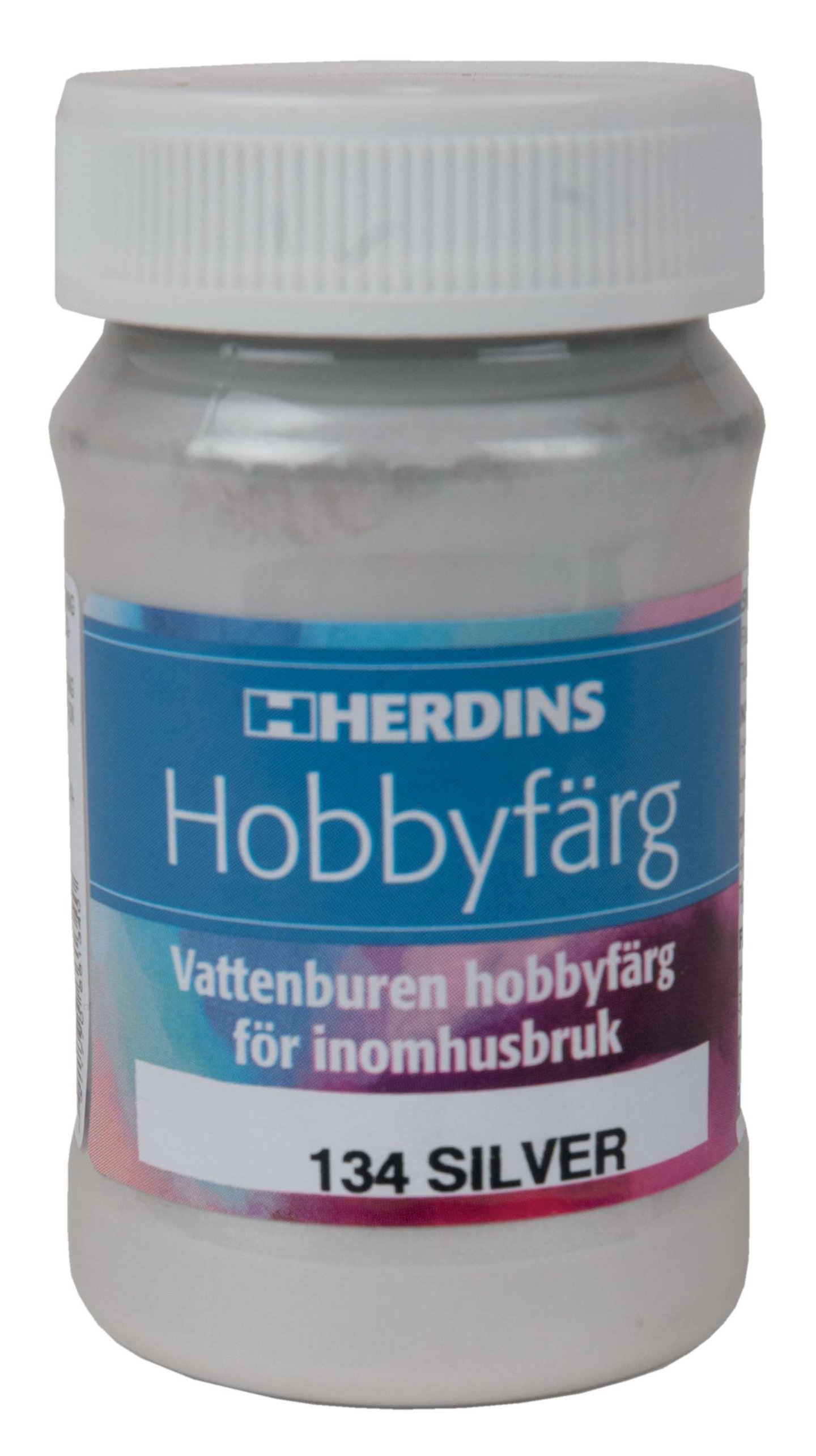 HOBBYFÄRG HERDINS 134 SILVER 100ML