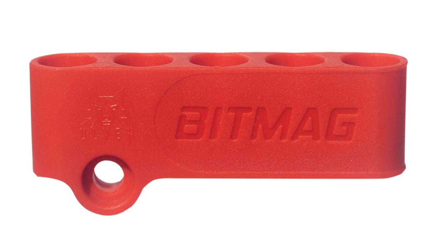 BITSHÅLLARE  BITMAG RÖD