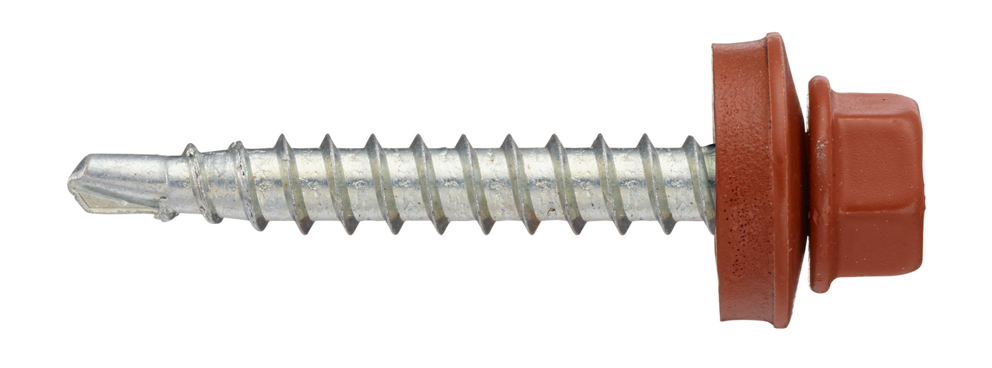FARMARSKRUV VSB TRÄ UTV TEGELRÖD, 4,8X35 150ST