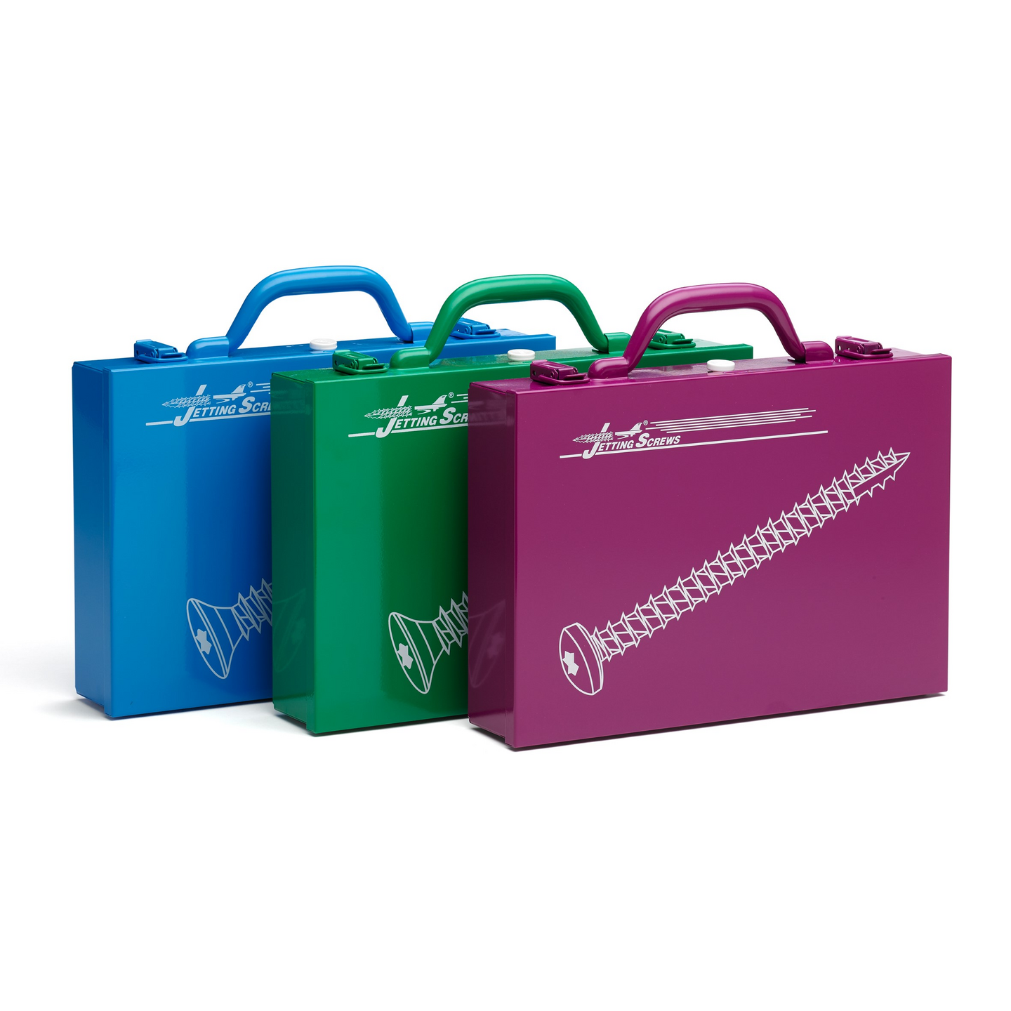 TRÄSKRUVSATS VSB TFT JETTING UTV, SORTIMENTSLÅDA