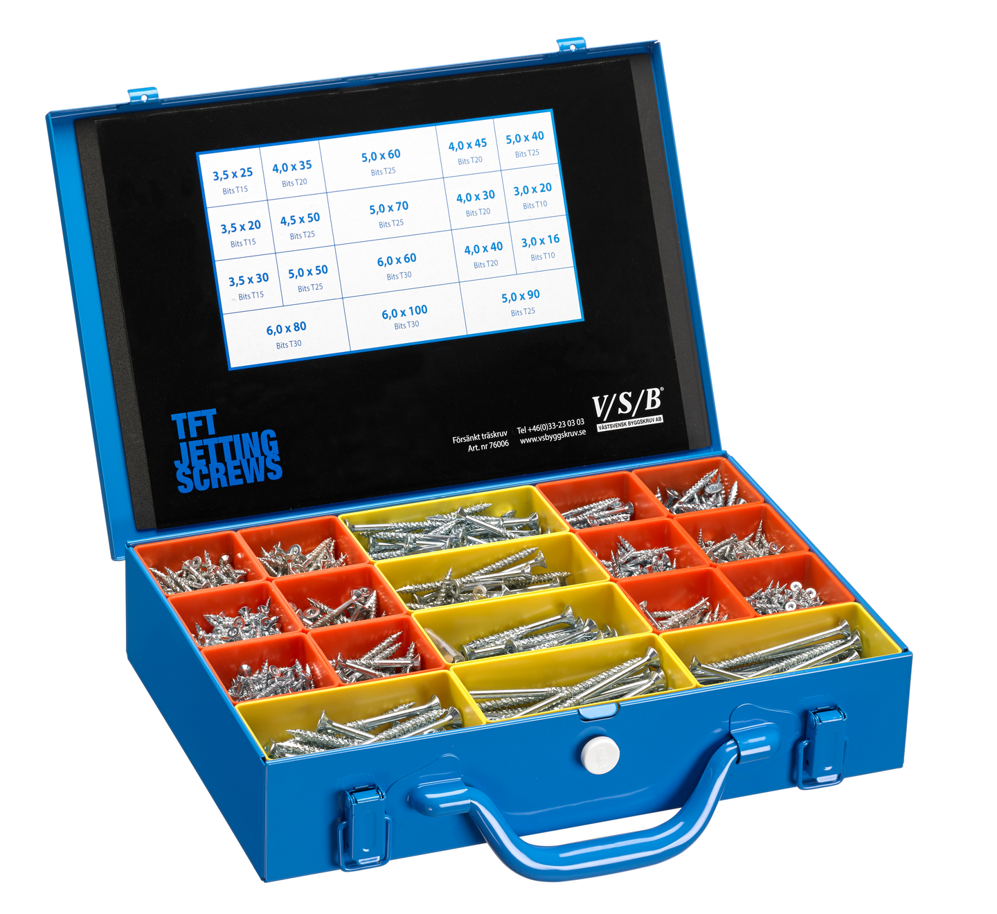 SKRUVSORTIM VSB JETTINGLÅD TFT FZB