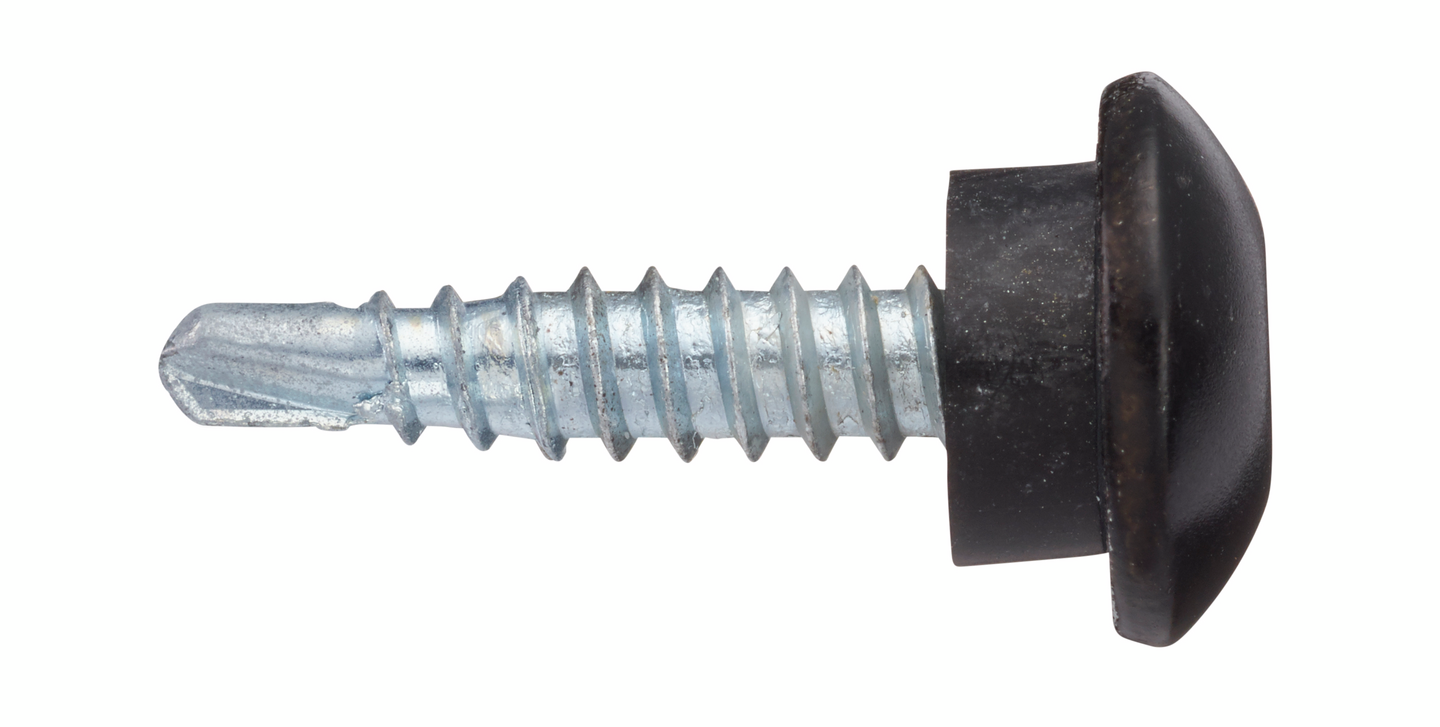 FASADSKRUV V/S/B Ö-LAPP STÅL UTV SVART 4,8X23 100ST