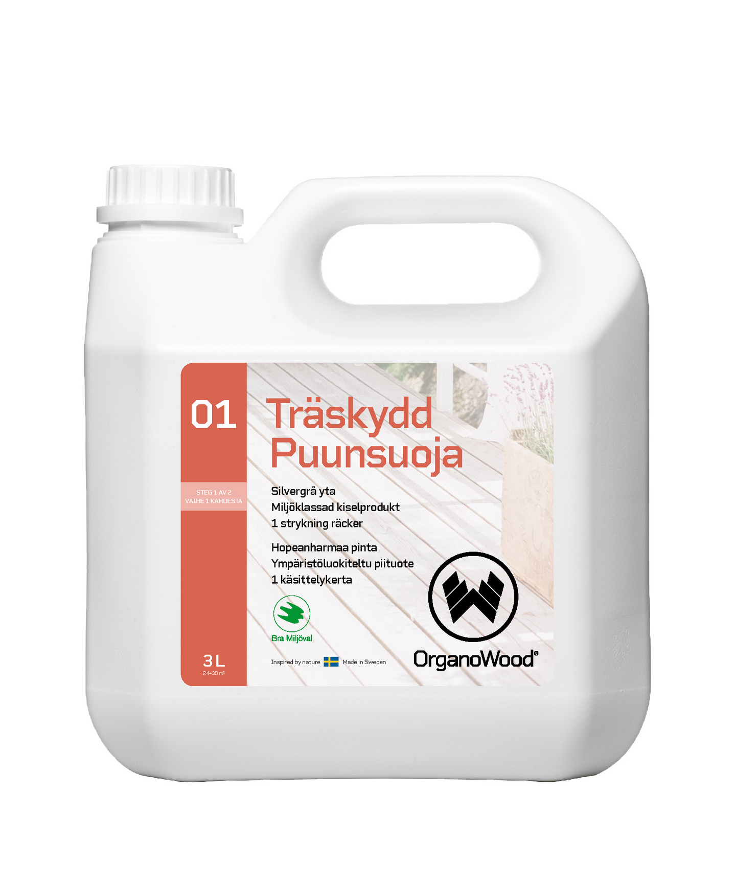 TRÄSKYDD 01 ORGANOWOOD 3L