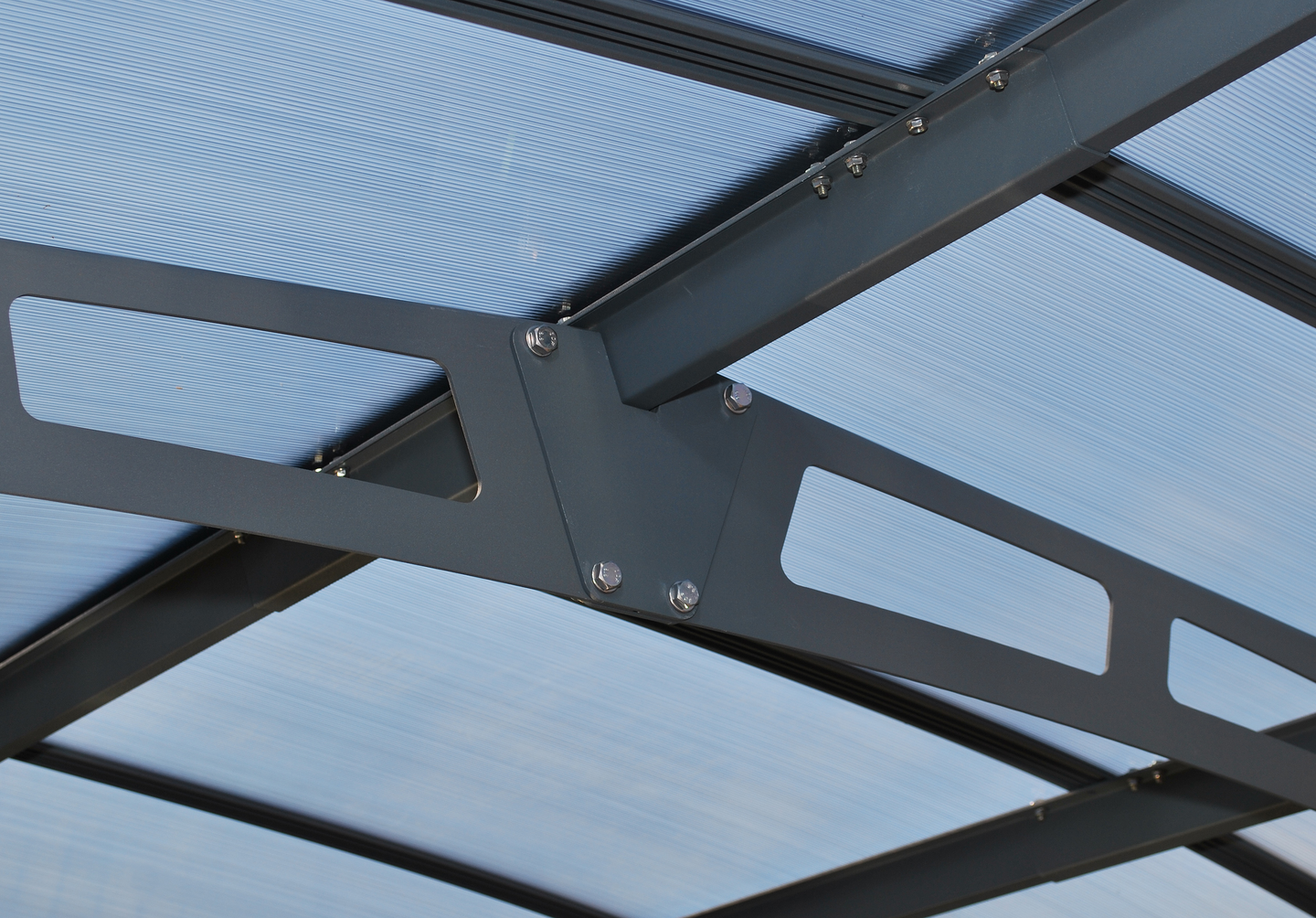 Autokatos Canopia Arcadia 5000 3,6x5m harmaa