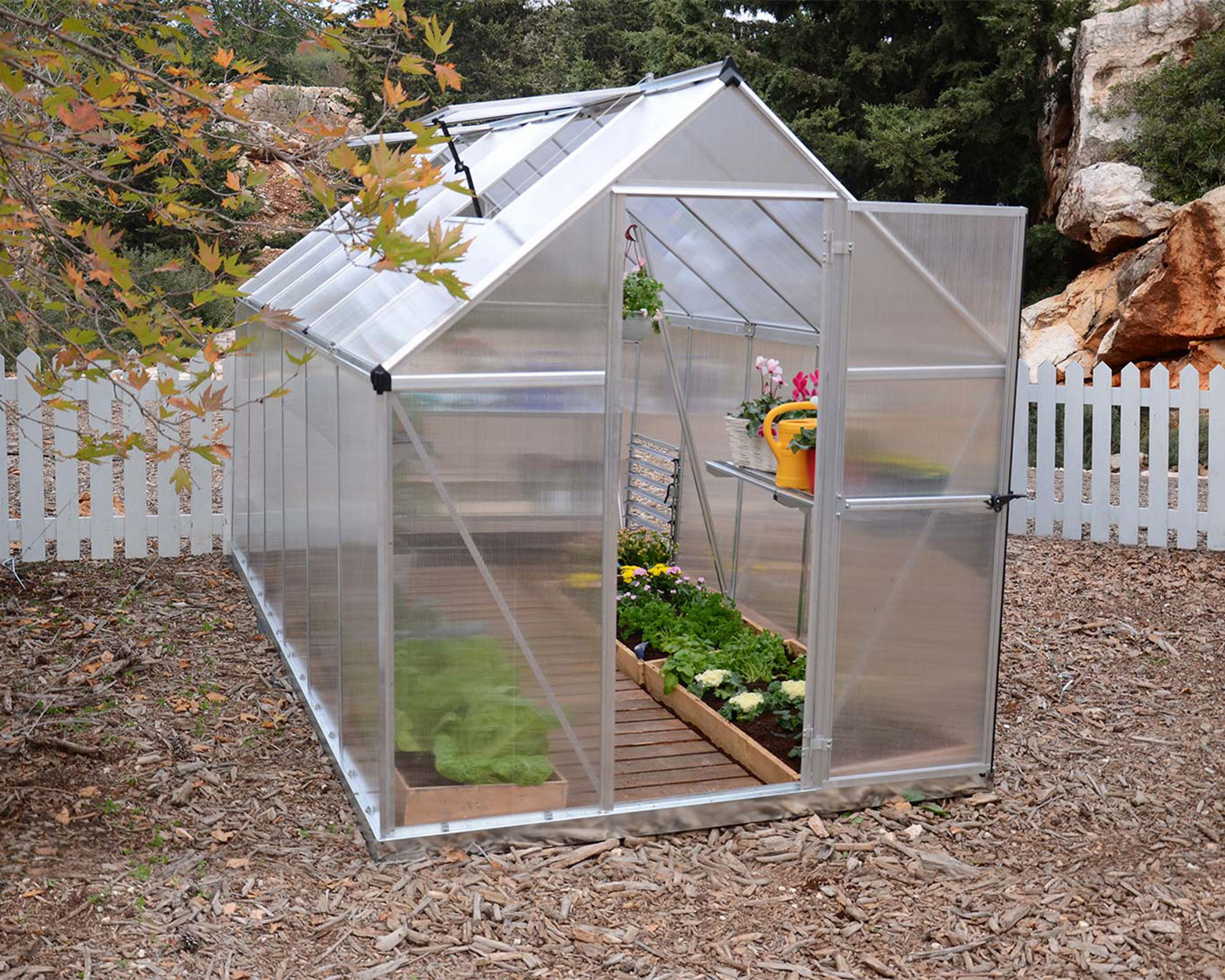 Kasvihuone Palram-Canopia Mythos 4,6m²