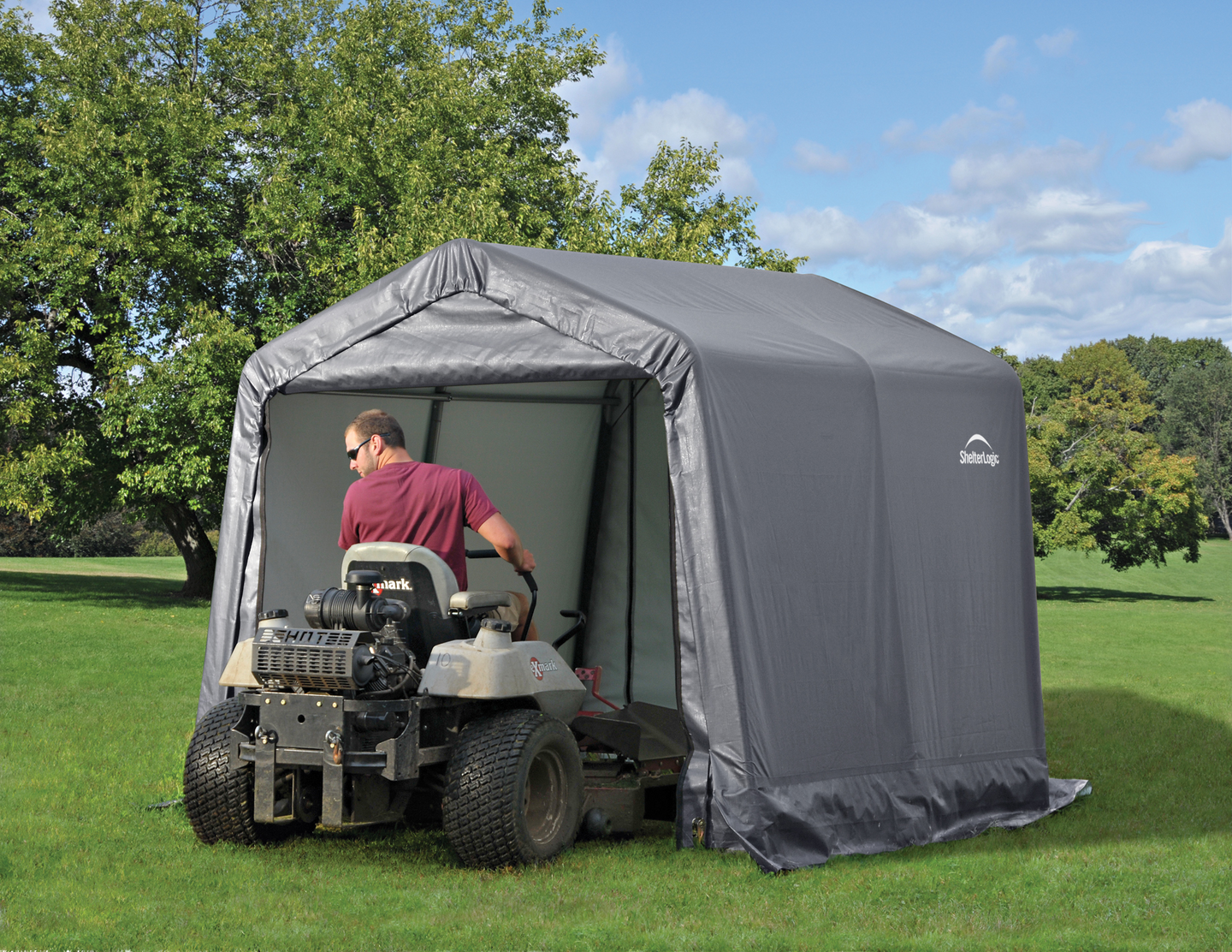 FÖRRÅDSTÄLT GOP GRÅ 3000X3000X2400, GRÅ 9M2