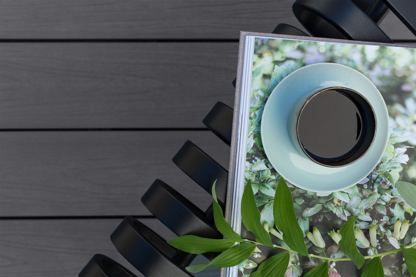 TRALL TRÄKOMPOSIT GOP WOODLON ELEGANCE GREY 5400X138X22,5MM