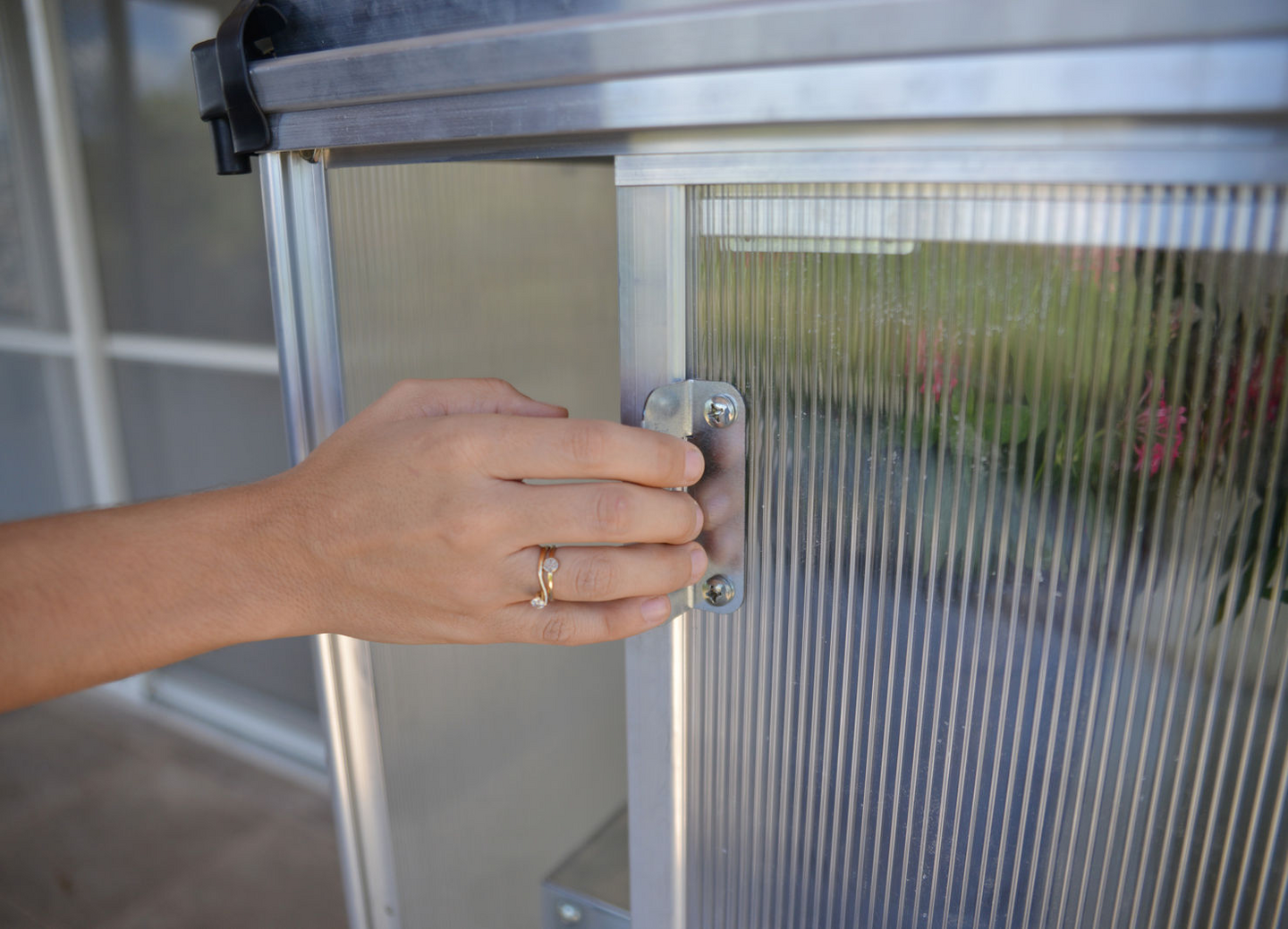 VÄXTHUS GOP MULTI LEAN-TO 2 X 4, 1250X635X1600MM