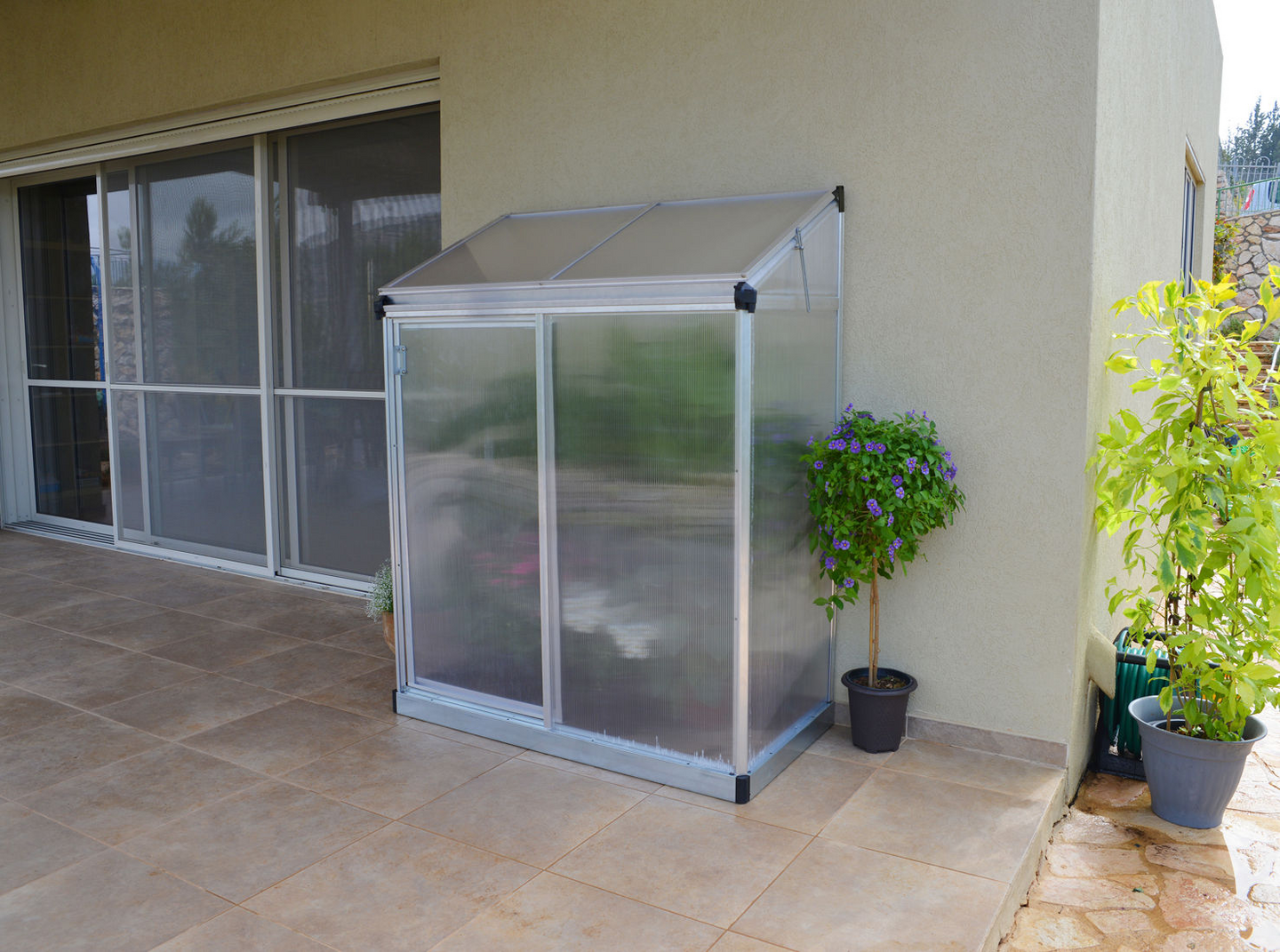 VÄXTHUS GOP MULTI LEAN-TO 2 X 4, 1250X635X1600MM