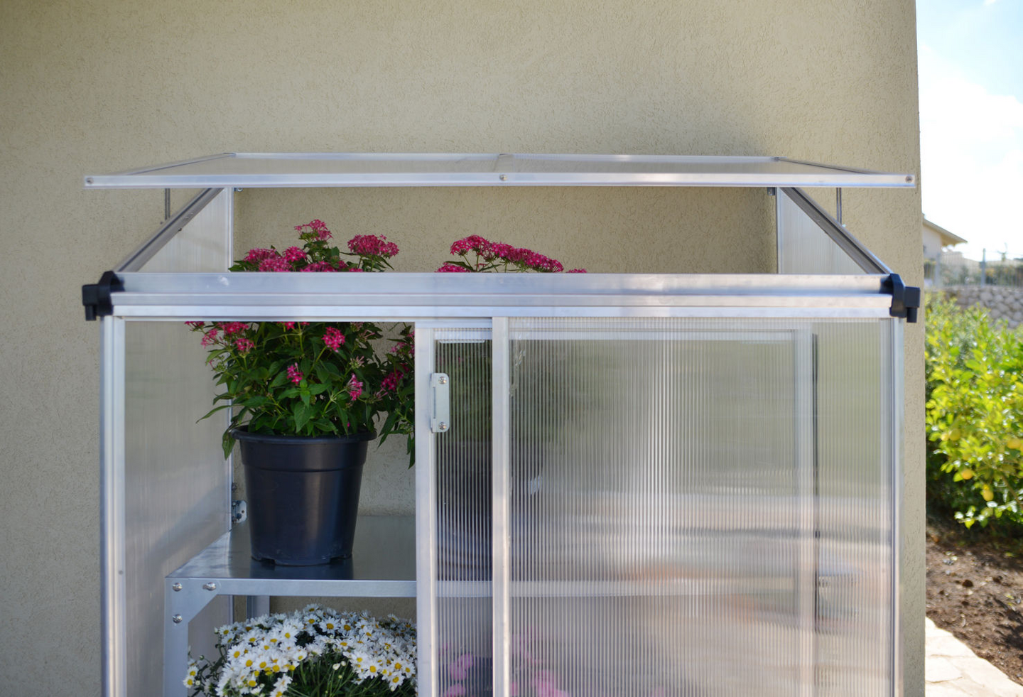 VÄXTHUS GOP MULTI LEAN-TO 2 X 4, 1250X635X1600MM