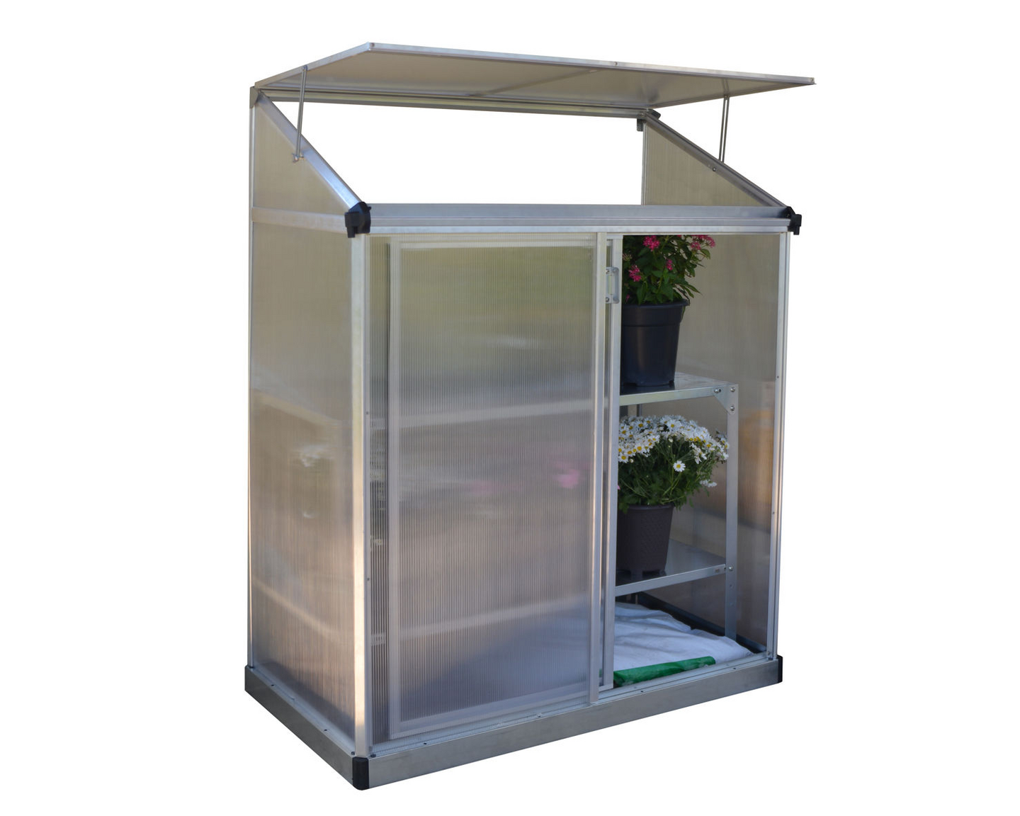 VÄXTHUS GOP MULTI LEAN-TO 2 X 4, 1250X635X1600MM