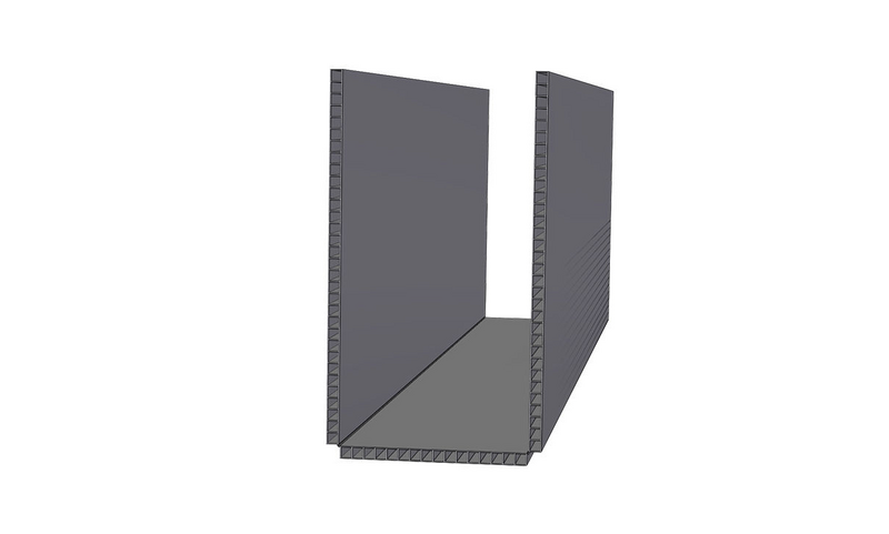 FUNDAMENTFORM GOP FUNDALITE, 2400X1200X10MM