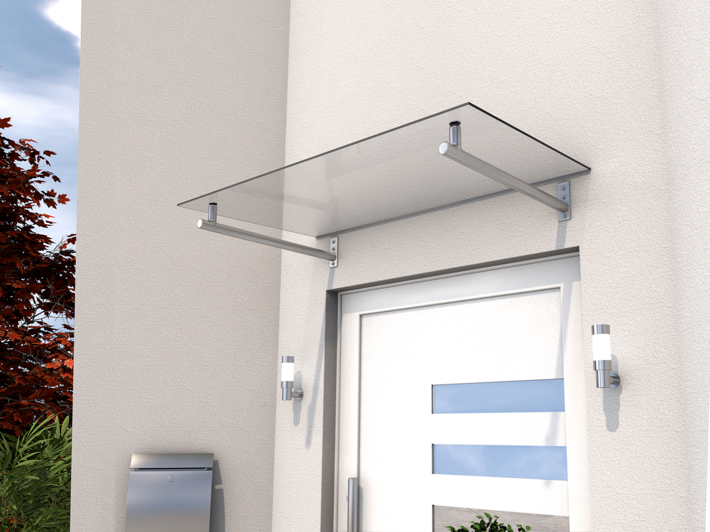 ENTRETAK GOP HYDRA HD 140 GLAS ROSTFRITT STÅL