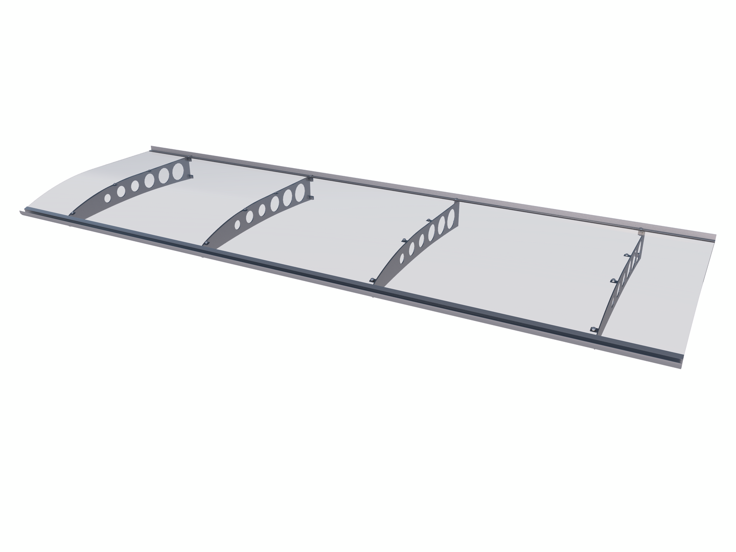 ENTRÉTAK GOP VEGA PT/ET 300 AKRYL ROSTFRITT STÅL/ALUMINIUM