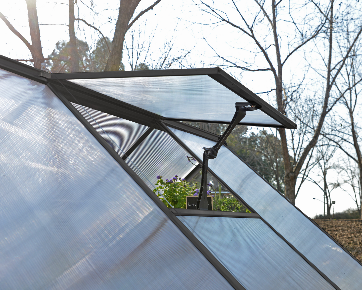 VÄXTHUS MYTHOS GOP GRÅ 3,4KVM