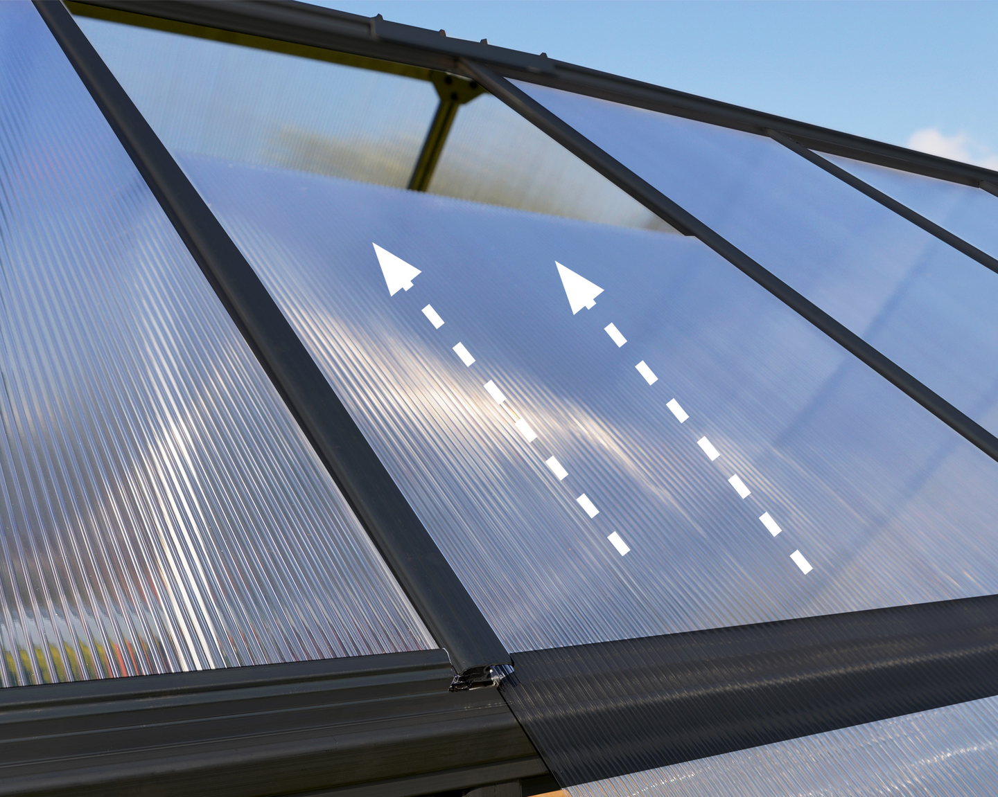 VÄXTHUS MYTHOS GOP GRÅ 3,4KVM