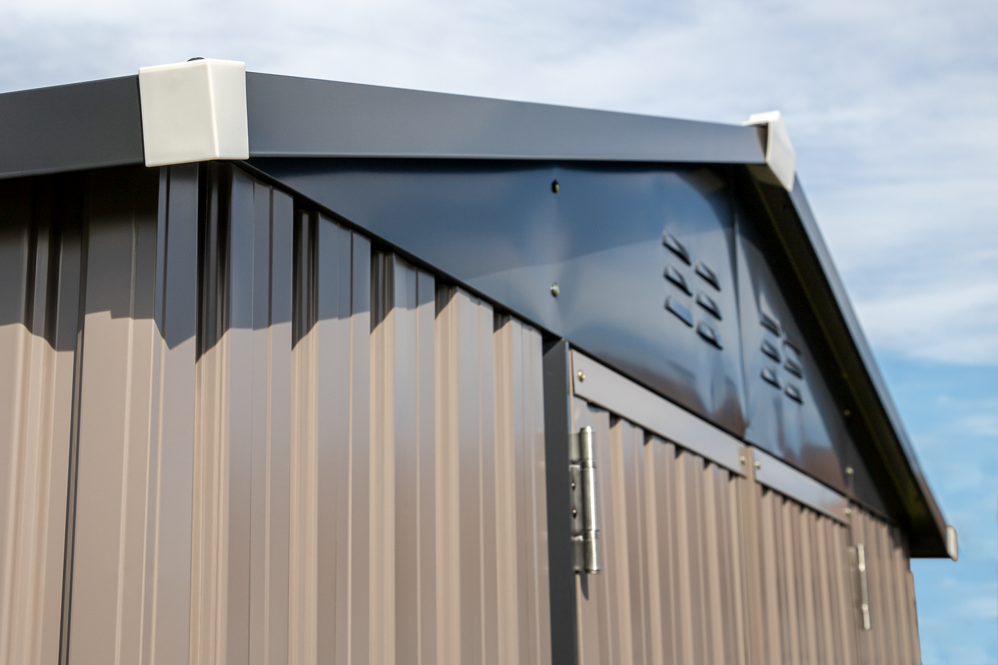 FÖRRÅD GOP COVER IT STÅL MÖRKGRÅ 4,5M2