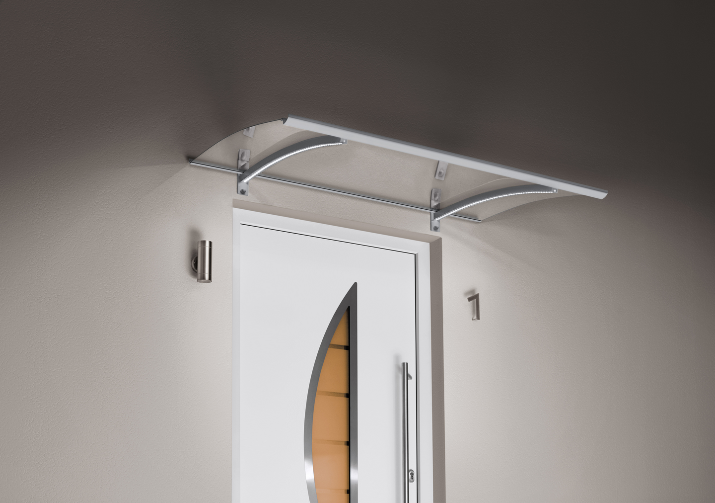 ENTRÉTAK GOP HELIOS 150 AKRYL LED ALUMINIUM