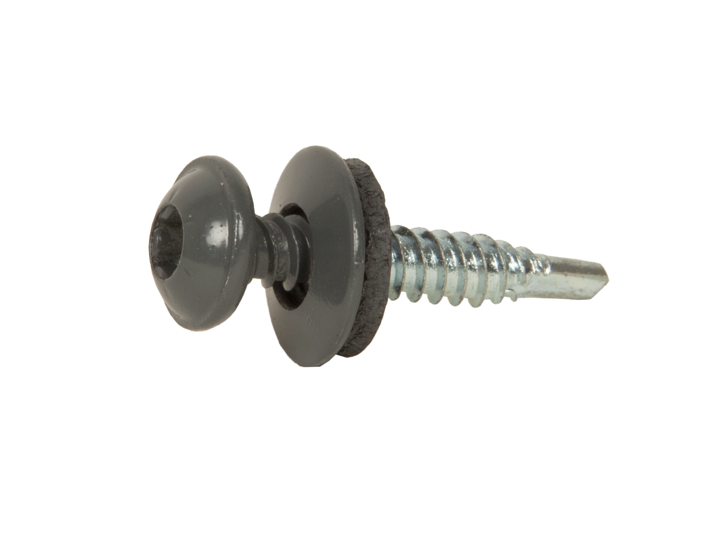 MONTAGESKRUV ESSVE RFR BRICKA GRÅ RAL7011 TX20 4,2X25MM