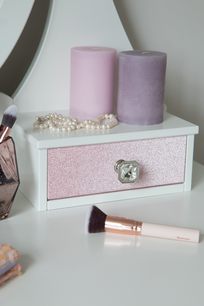 Kontaktimuovi DC-Fix 341-8013 0,45x1,5m vaaleanpunainen/glitter