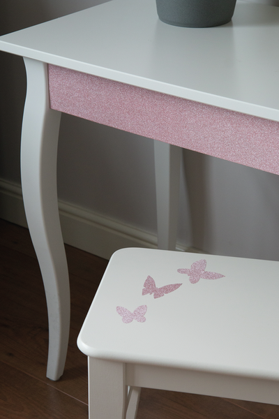 Kontaktimuovi DC-Fix 341-8013 0,45x1,5m vaaleanpunainen/glitter