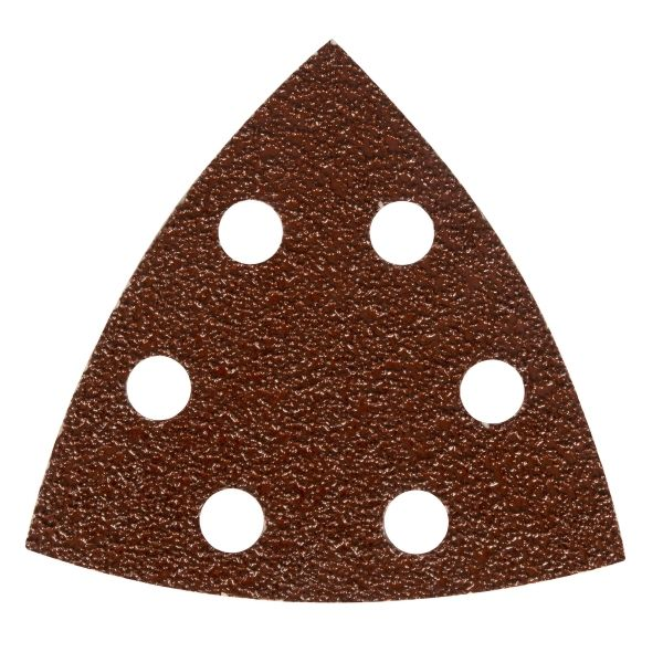 Hiomakolmio Mirka punainen 93x93x93 tarra 6R 40 5kpl
