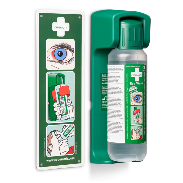 Silmänhuuhtelupullo Cederroth 2 x 500ml 725200